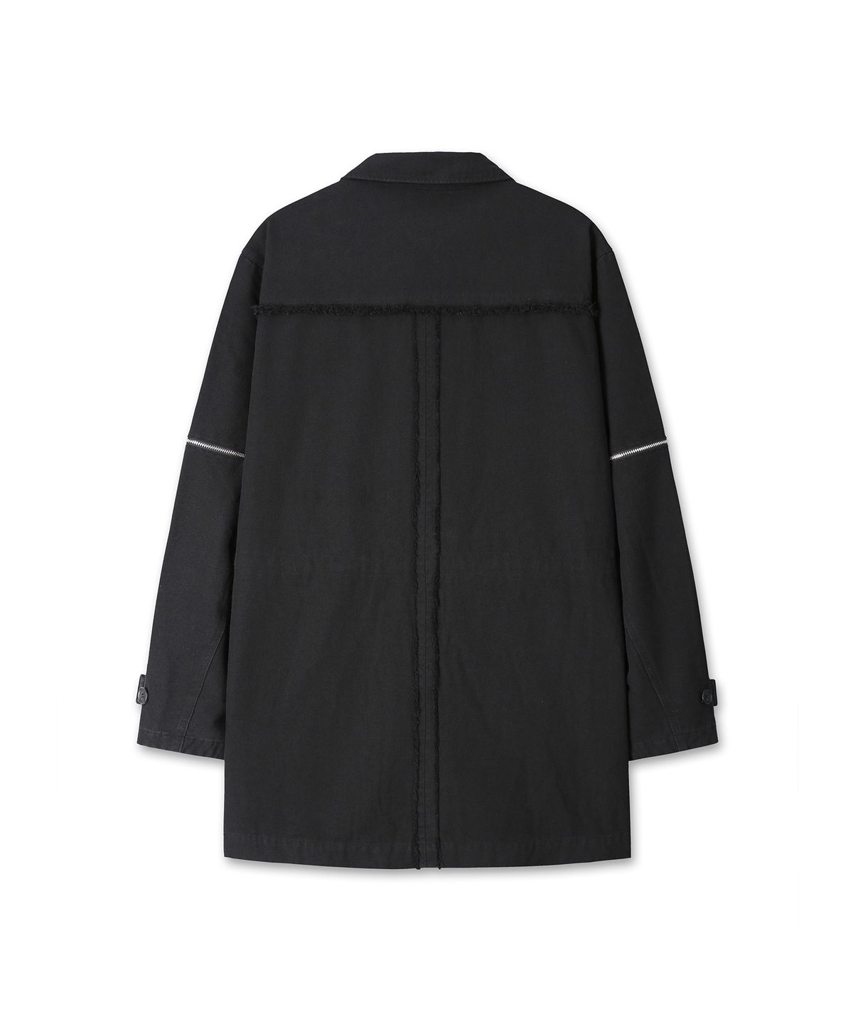9999아카이브(9999ARCHIVE) Vintage Cut-Out Washed Cotton Parka