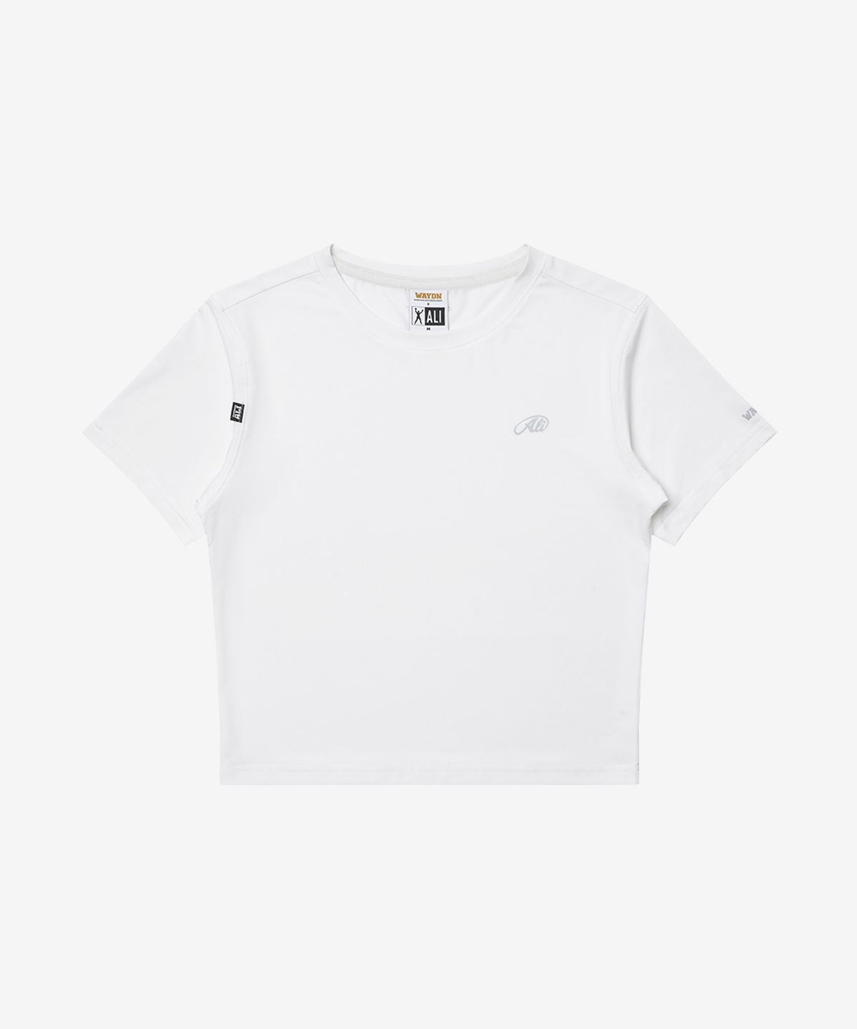 웨이든(WAYDN) [2PACK]ALI THE GREATEST 크롭 우먼 숏 슬리브
