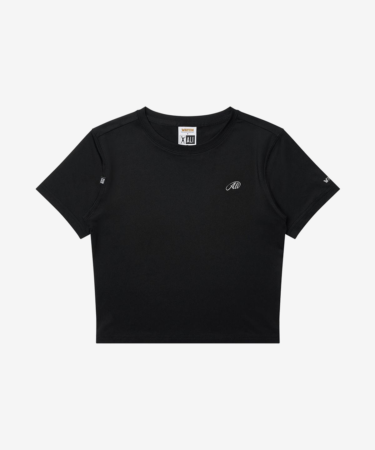 웨이든(WAYDN) [2PACK]ALI THE GREATEST 크롭 우먼 숏 슬리브