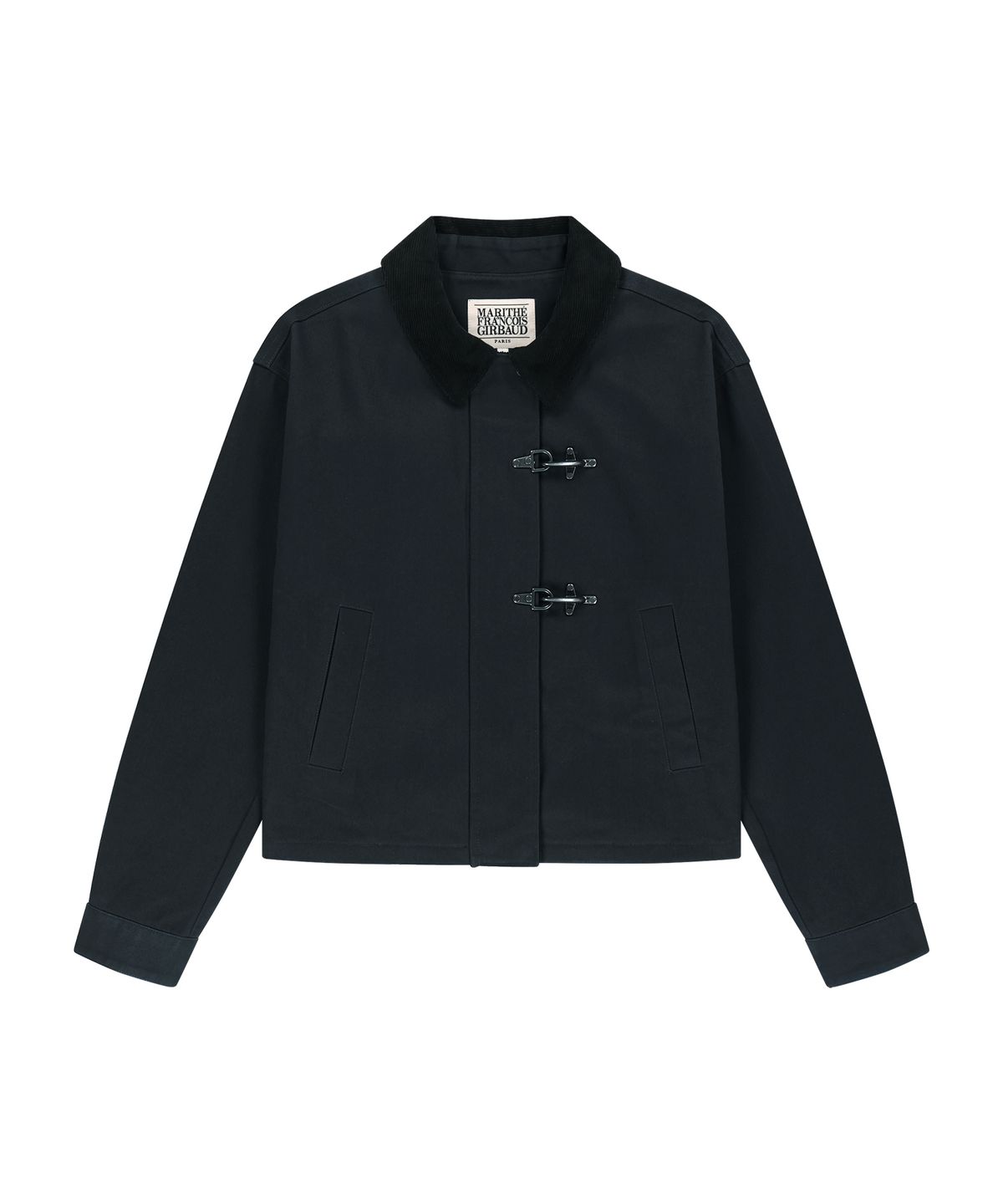 마리떼 프랑소와 저버(MARITHÉ + FRANҪOIS GIRBAUD) W COTTON CROP WORK JACKET dark navy