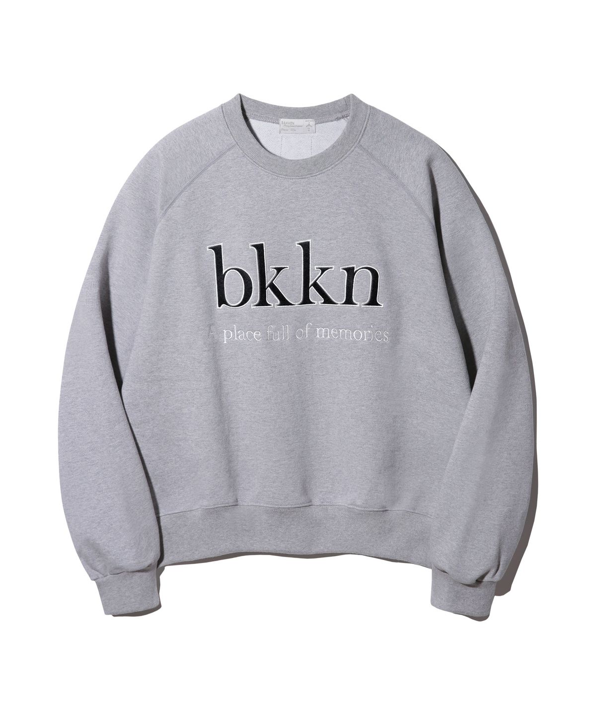 바켄(BAKKEN) [우먼] 바켄 베이직 로고 스웻 셔츠 BK5967 (4COLOR)