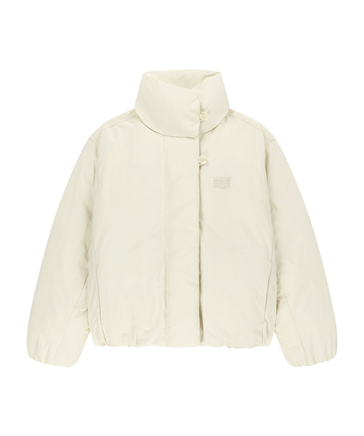 마리떼 프랑소와 저버(MARITHÉ + FRANҪOIS GIRBAUD) W HIGH NECK PADDED JACKET ivory