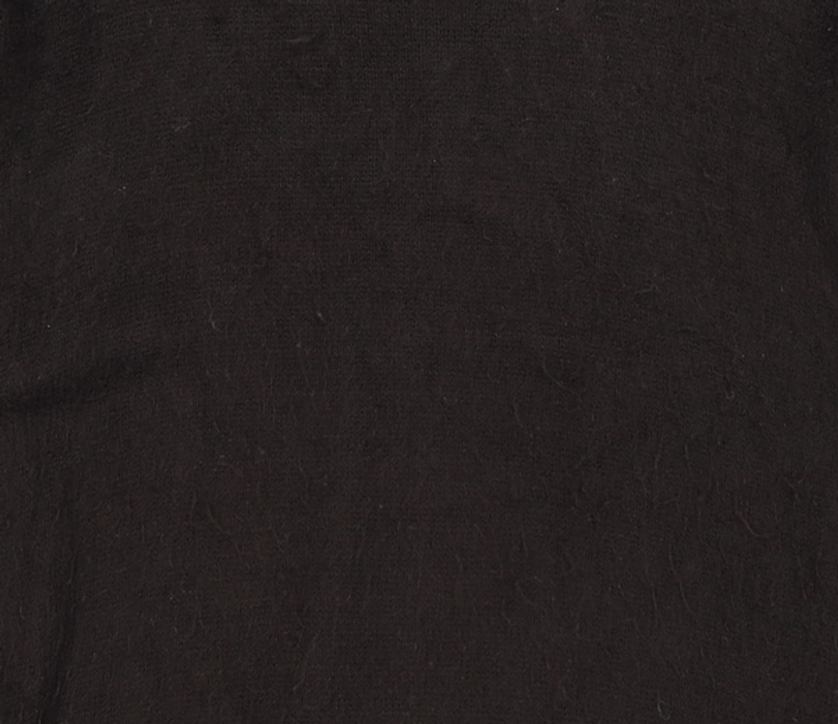 노매뉴얼(NOMANUAL) PLAIN MOHAIR KNIT - BLACK L