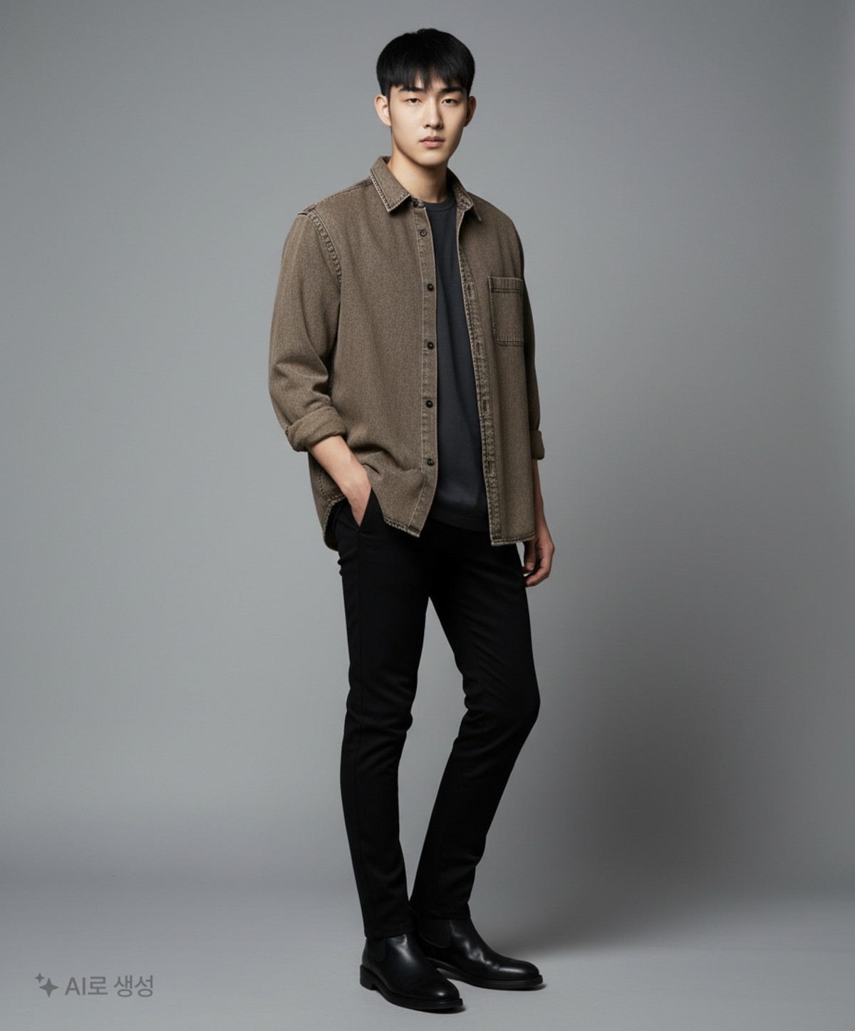 지유(GU) 캐주얼 셔츠 L