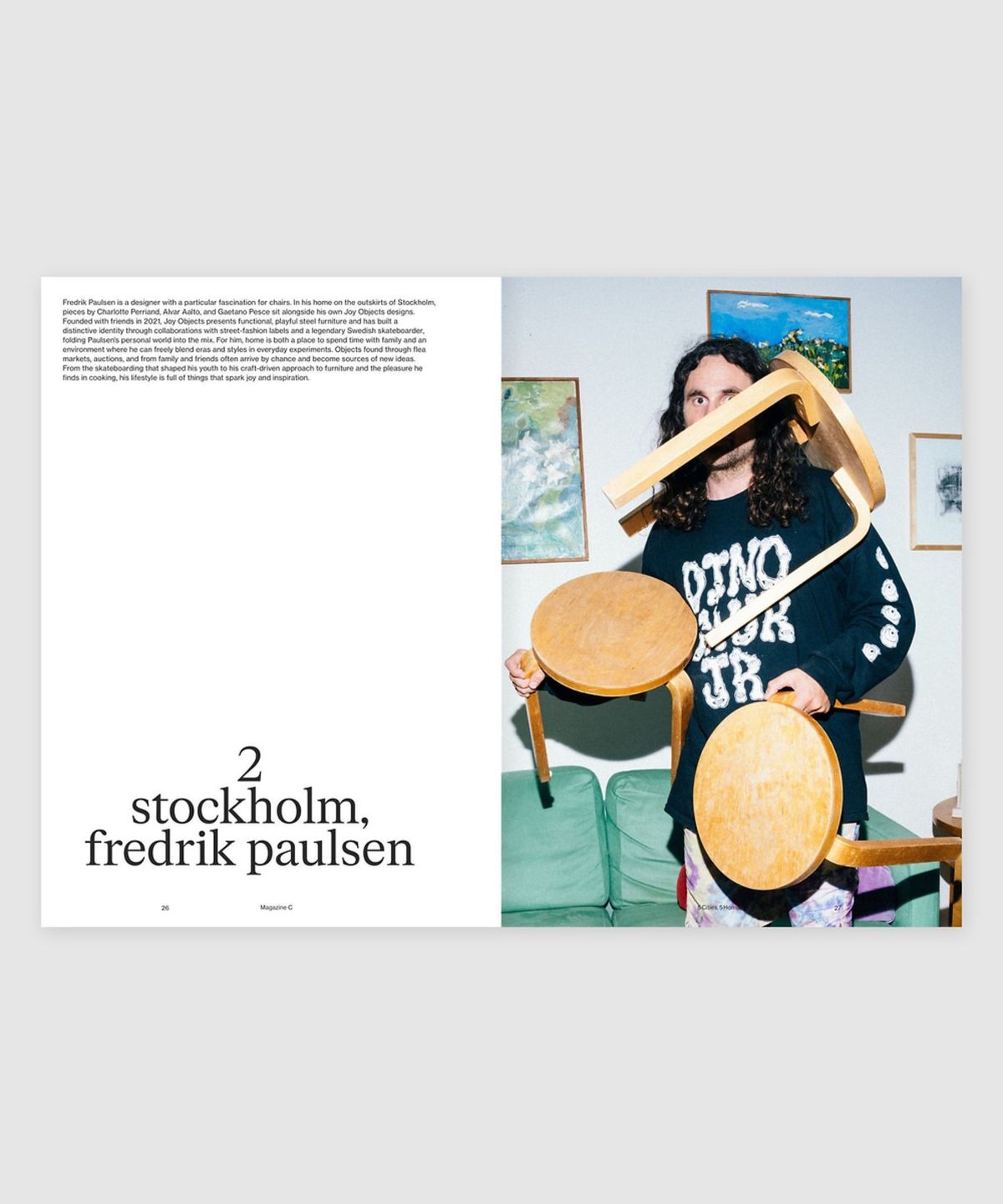 매거진 B(MAGAZINE B) C Issue#06 Stool 60