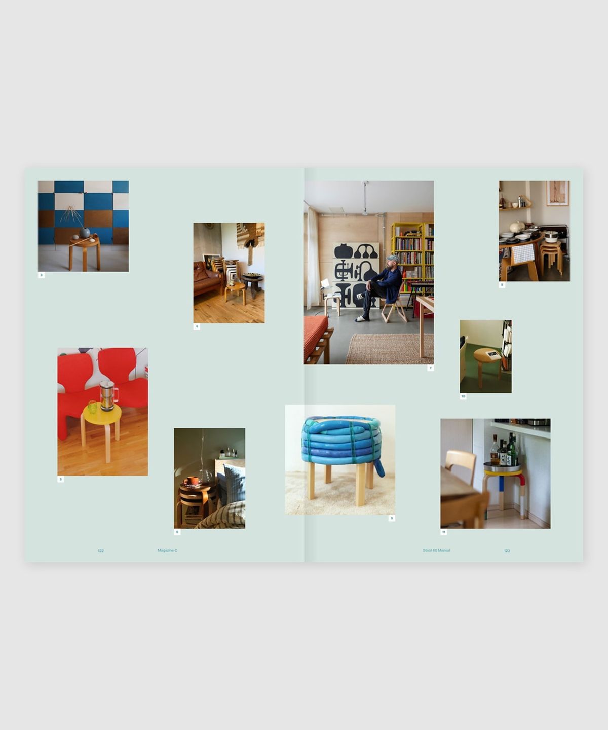 매거진 B(MAGAZINE B) C Issue#06 Stool 60