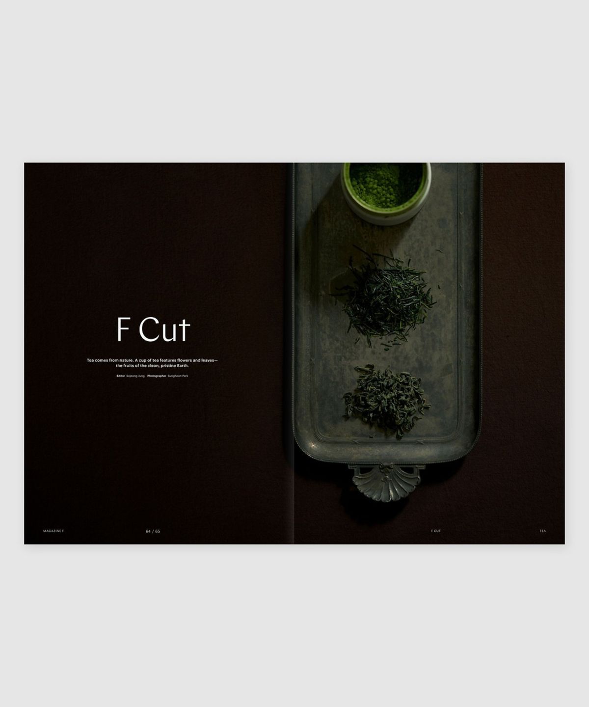 매거진 B(MAGAZINE B) F Issue#25 TEA