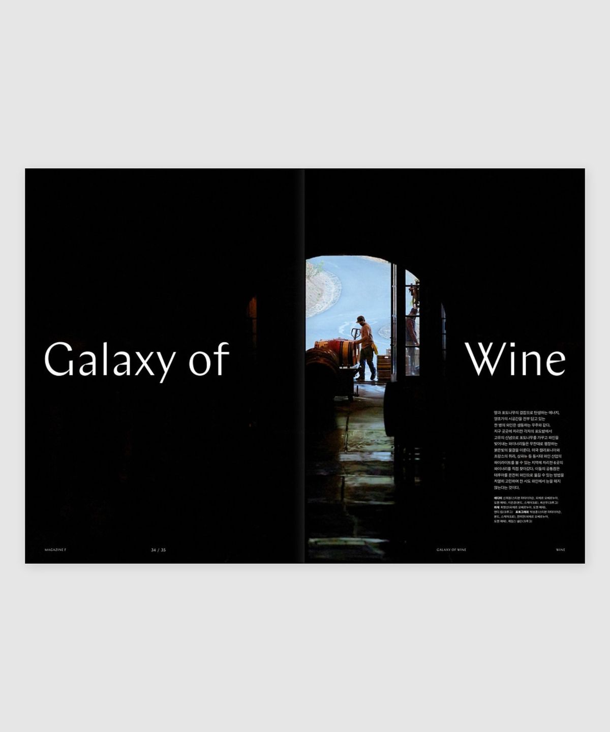 매거진 B(MAGAZINE B) F Issue#29 WINE (국문)