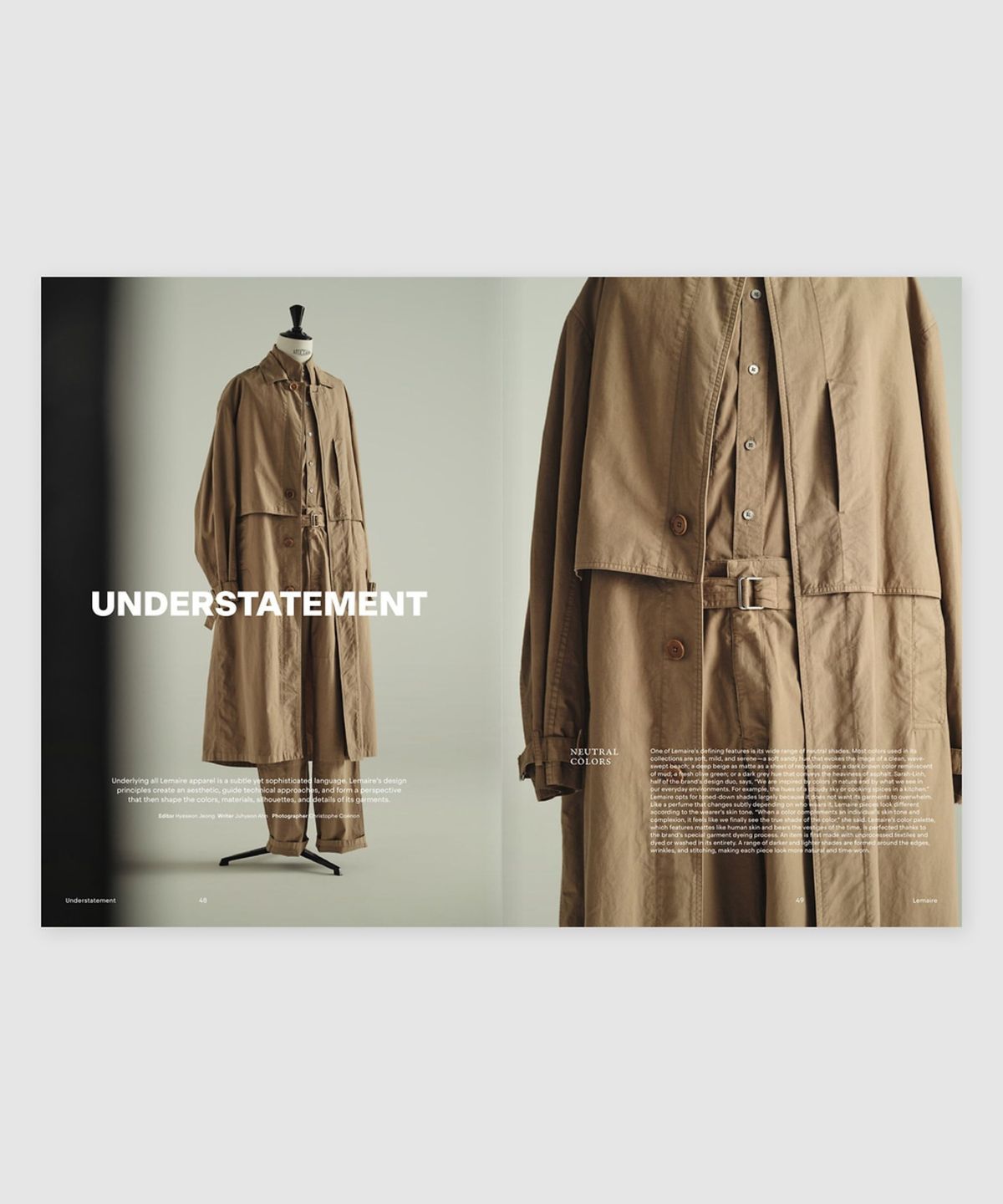 매거진 B(MAGAZINE B) B Issue#90 LEMAIRE