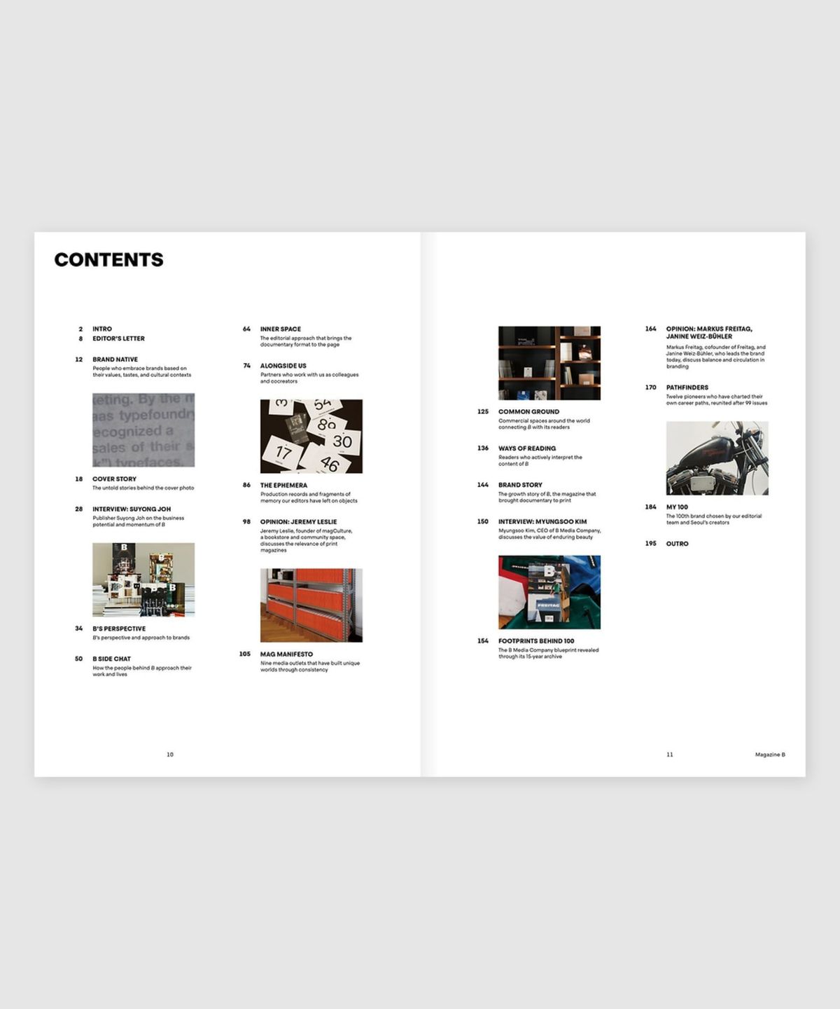 매거진 B(MAGAZINE B) B Issue#100 MAGAZINE B