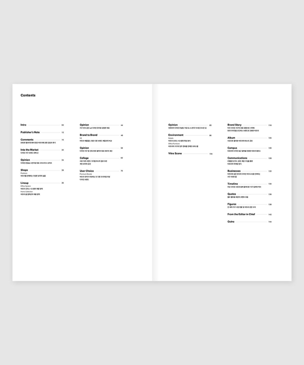 매거진 B(MAGAZINE B) B Issue#33 VITRA (국문)