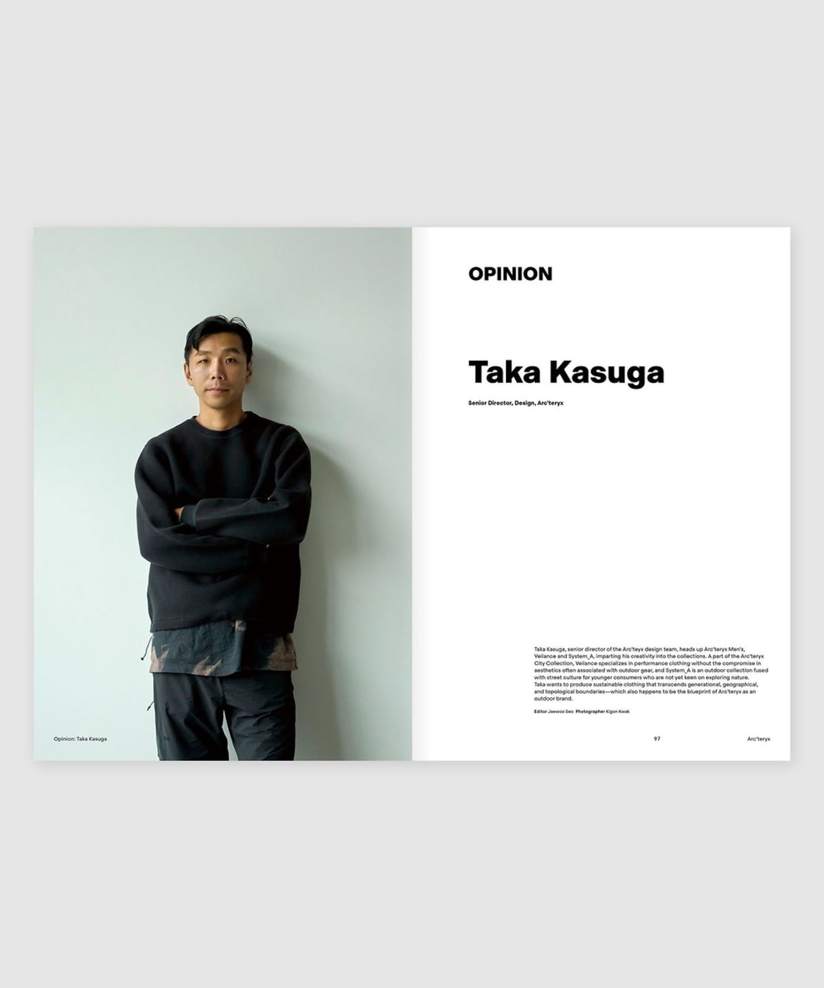매거진 B(MAGAZINE B) B Issue#89 ARCTERYX