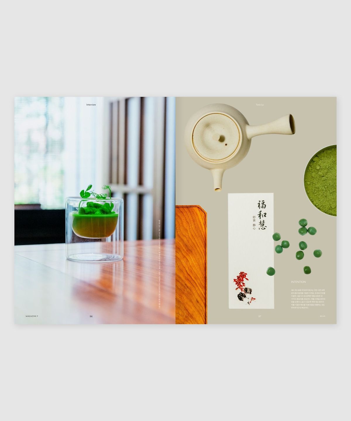 매거진 B(MAGAZINE B) F Issue#11 BEAN(국문)