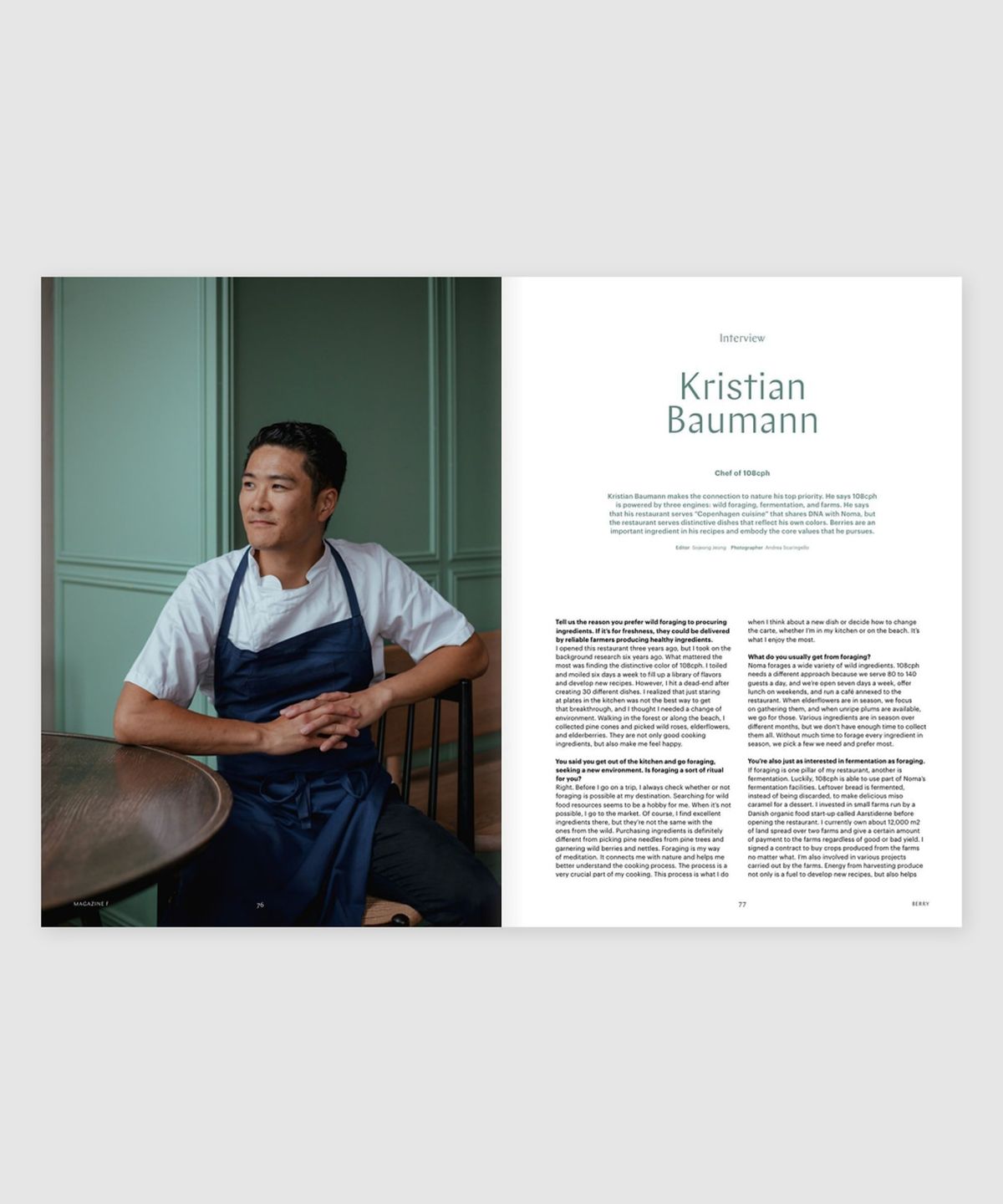 매거진 B(MAGAZINE B) F Issue#10 BERRY