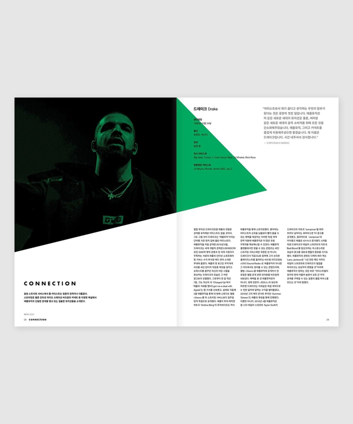 매거진 B(MAGAZINE B) B Issue#55 APPLE MUSIC (국문)