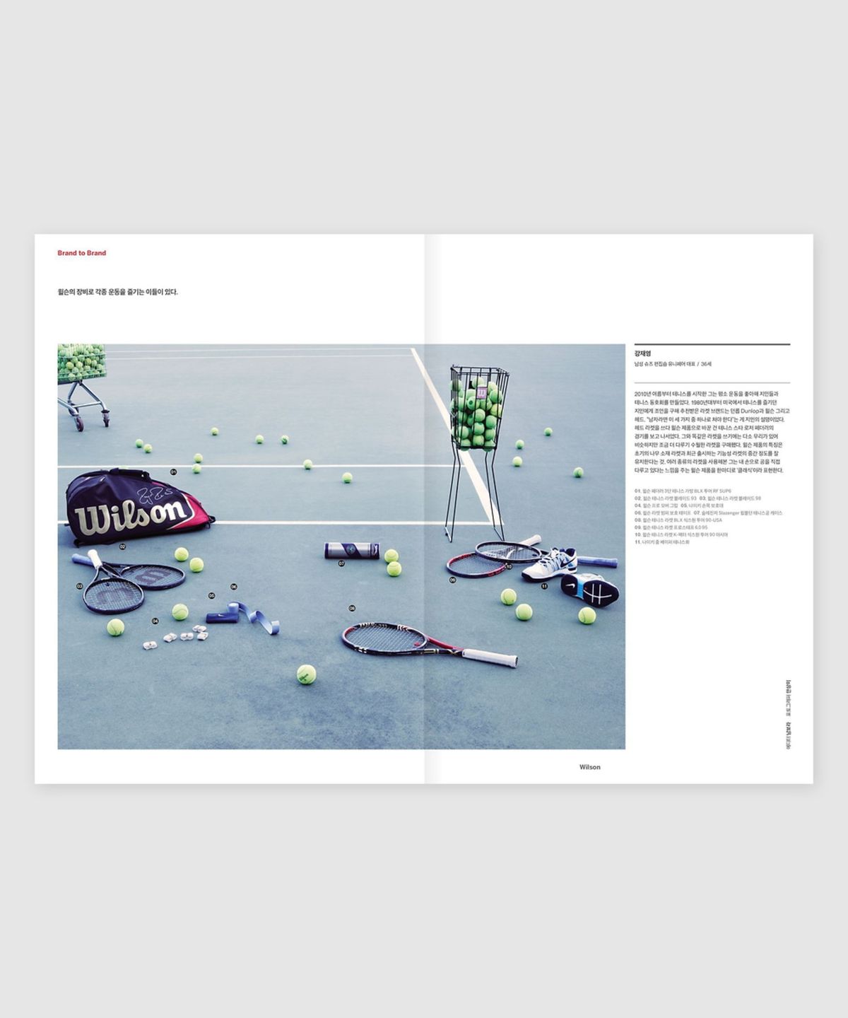 매거진 B(MAGAZINE B) B Issue#21 WILSON (국문)