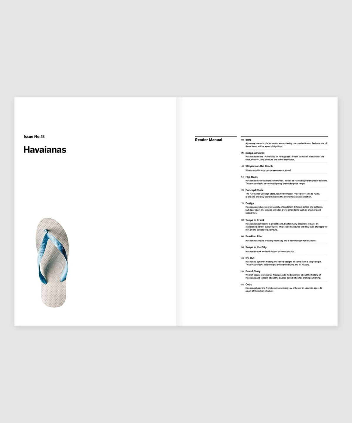 매거진 B(MAGAZINE B) B Issue#18 HAVAIANAS