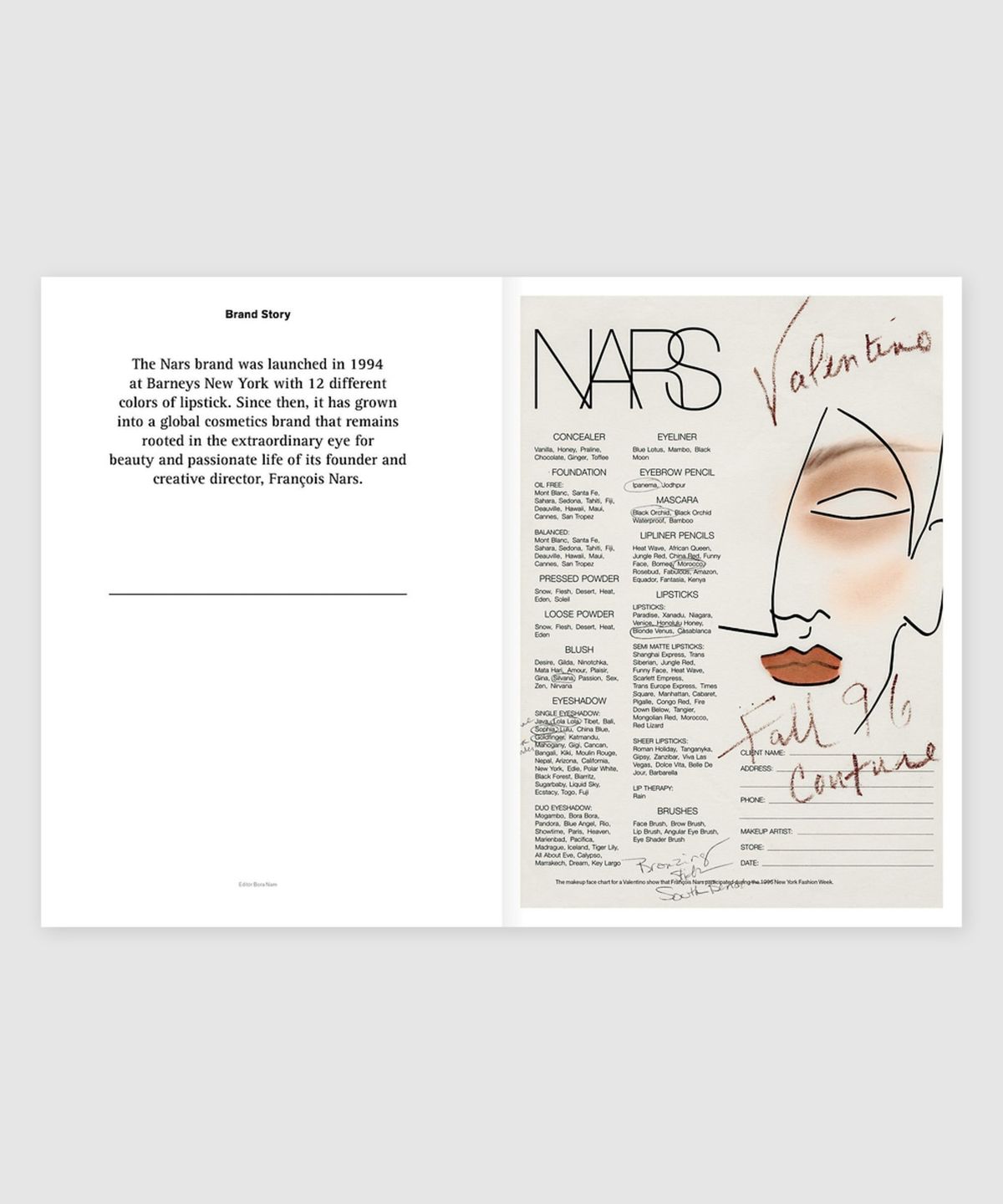 매거진 B(MAGAZINE B) B Issue#36 NARS