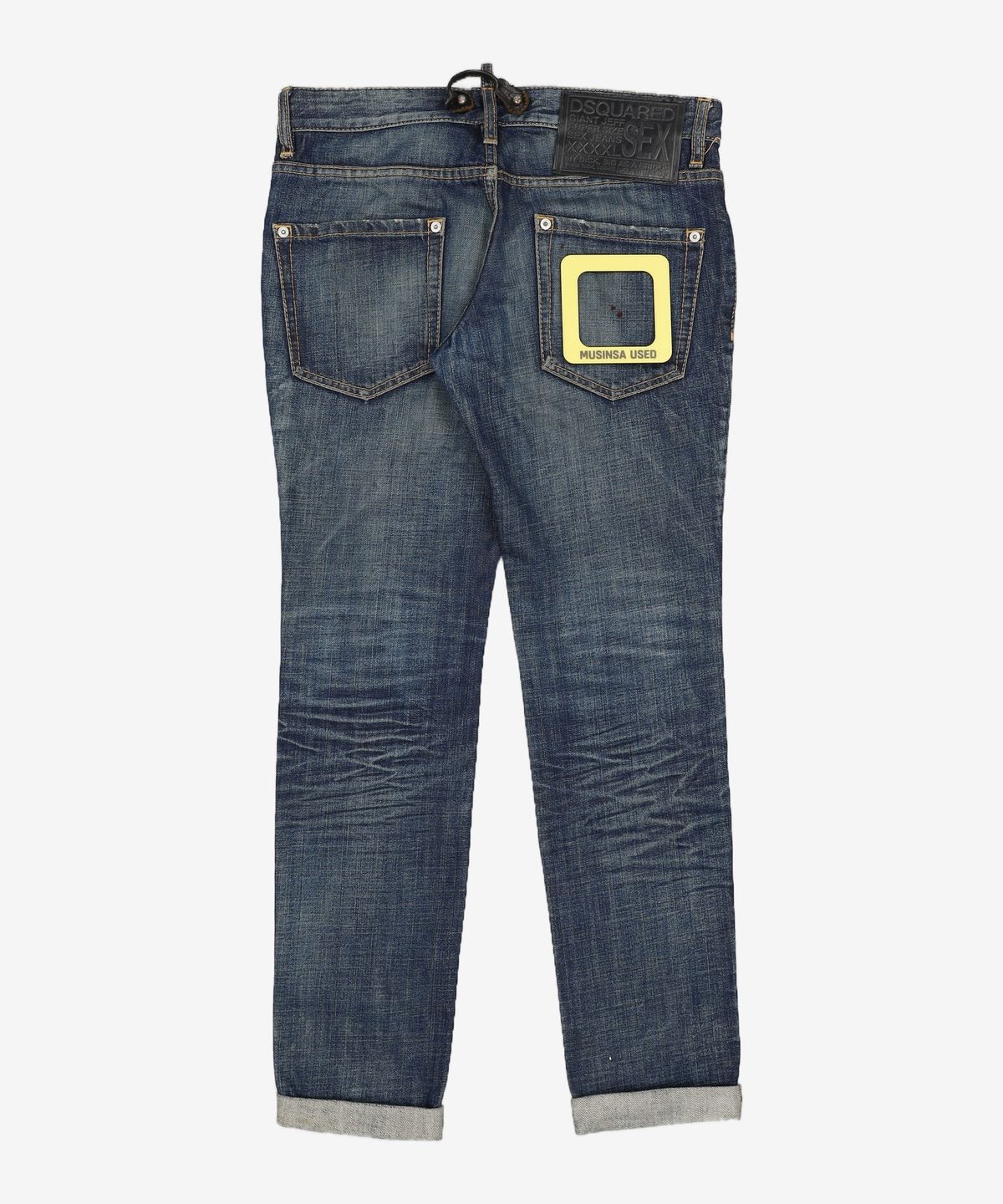 디스퀘어드2(DSQUARED2) 청/데님 팬츠 M
