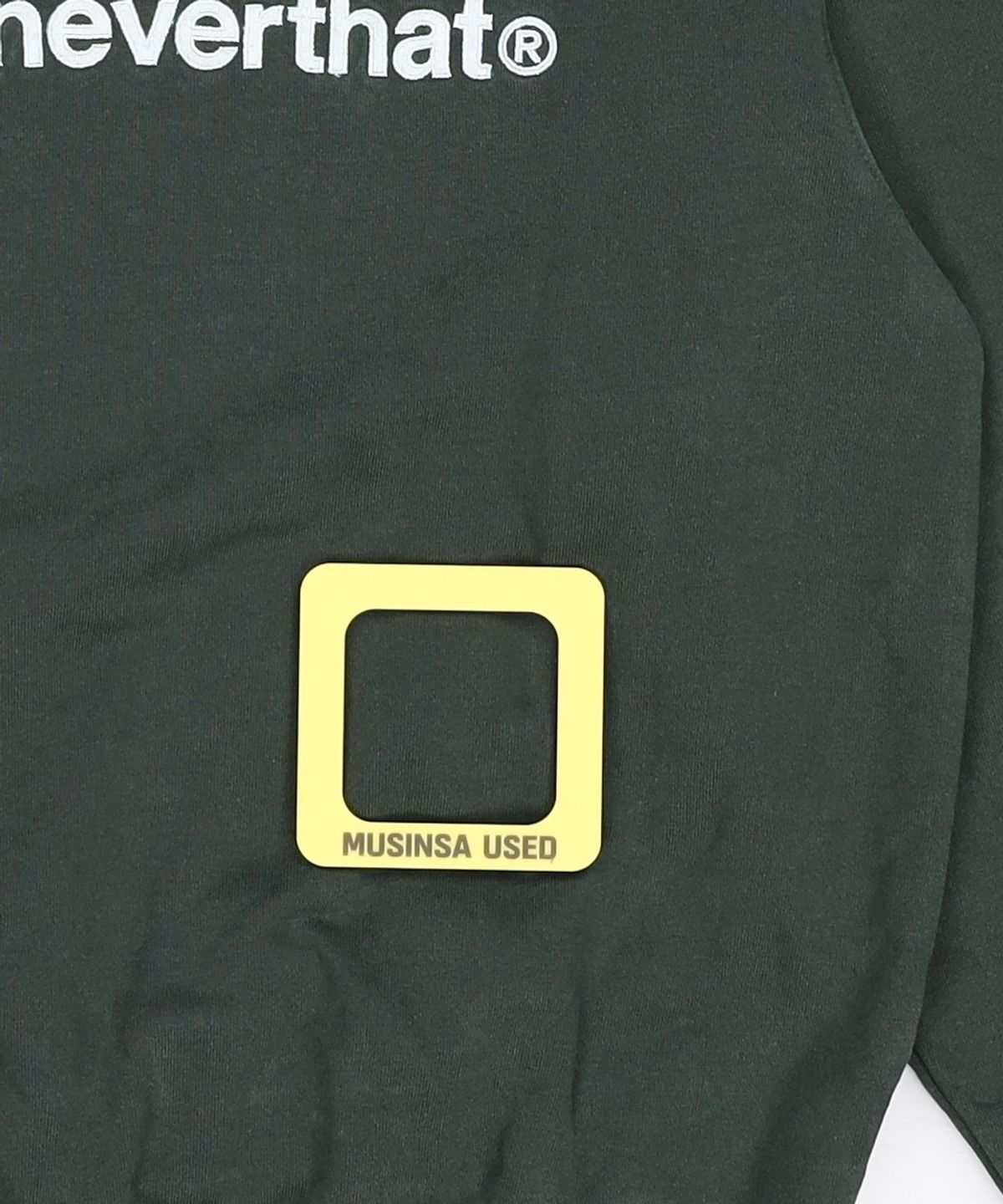 디스이즈네버댓(THISISNEVERTHAT) (FW22) T-Logo Crewneck Black S