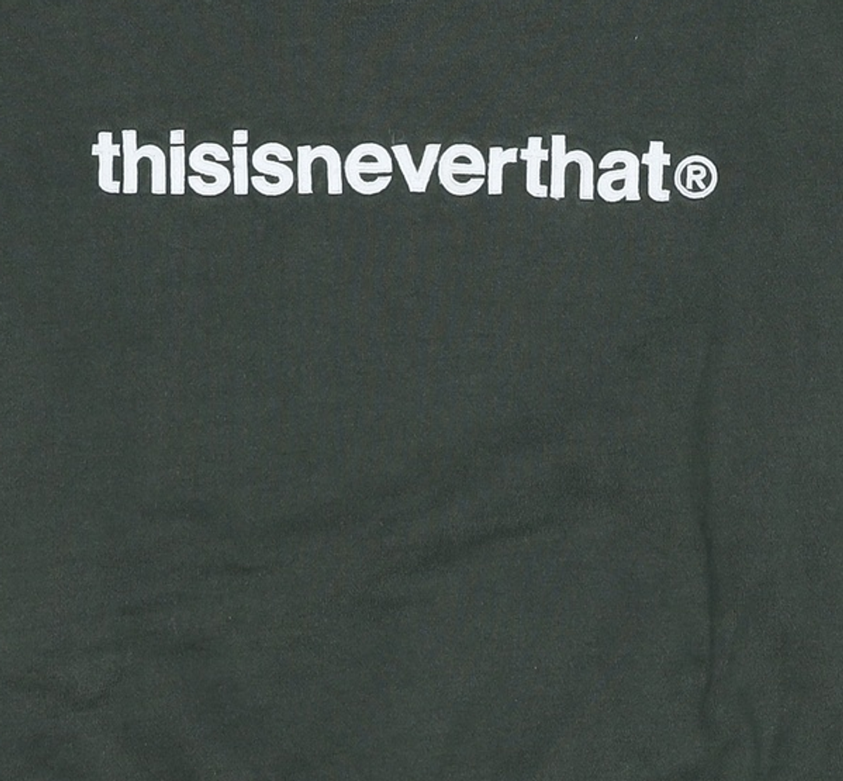 디스이즈네버댓(THISISNEVERTHAT) (FW22) T-Logo Crewneck Black S