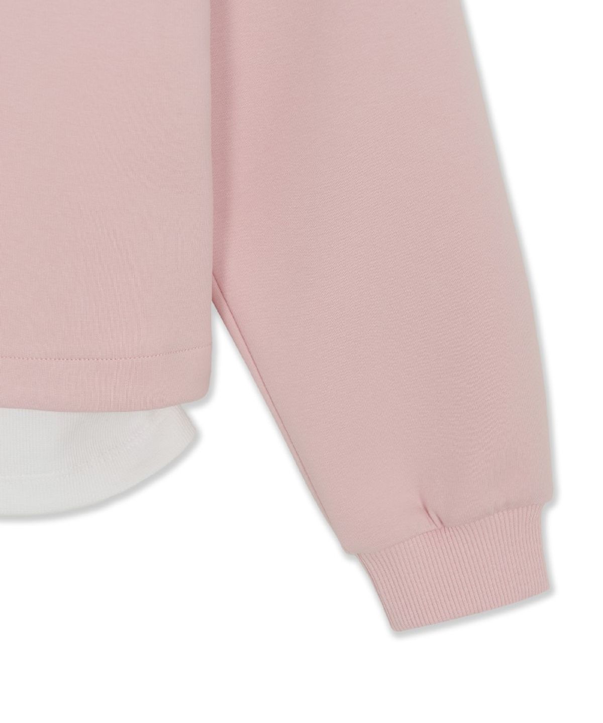 엠엘비 키즈(MLB KIDS) 스트릿 걸즈 어깨 트임 레이어드 맨투맨 NY (L.Pink)