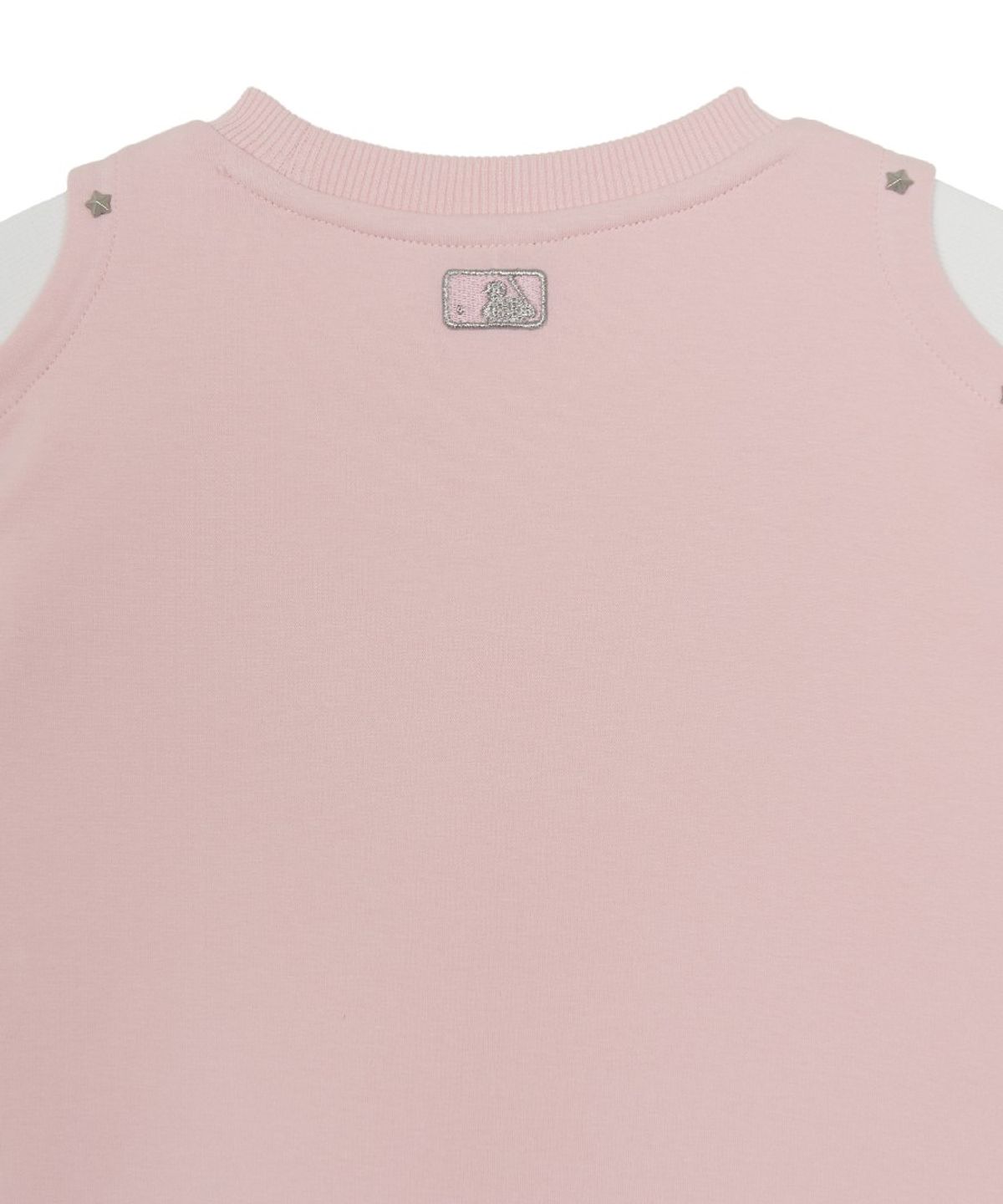엠엘비 키즈(MLB KIDS) 스트릿 걸즈 어깨 트임 레이어드 맨투맨 NY (L.Pink)