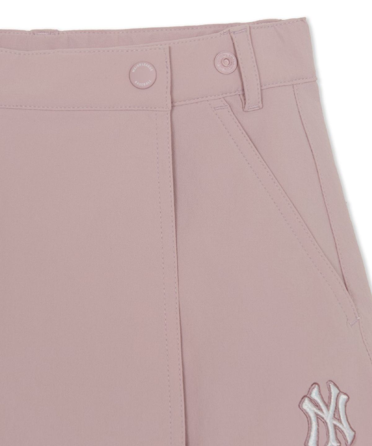 엠엘비 키즈(MLB KIDS) 스트릿 걸즈 플레어 스커트 우븐팬츠 NY (Mg.Pink)