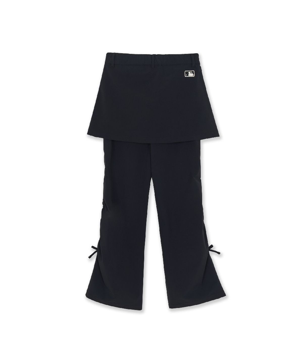 엠엘비 키즈(MLB KIDS) 스트릿 걸즈 플레어 스커트 우븐팬츠 NY (Black)