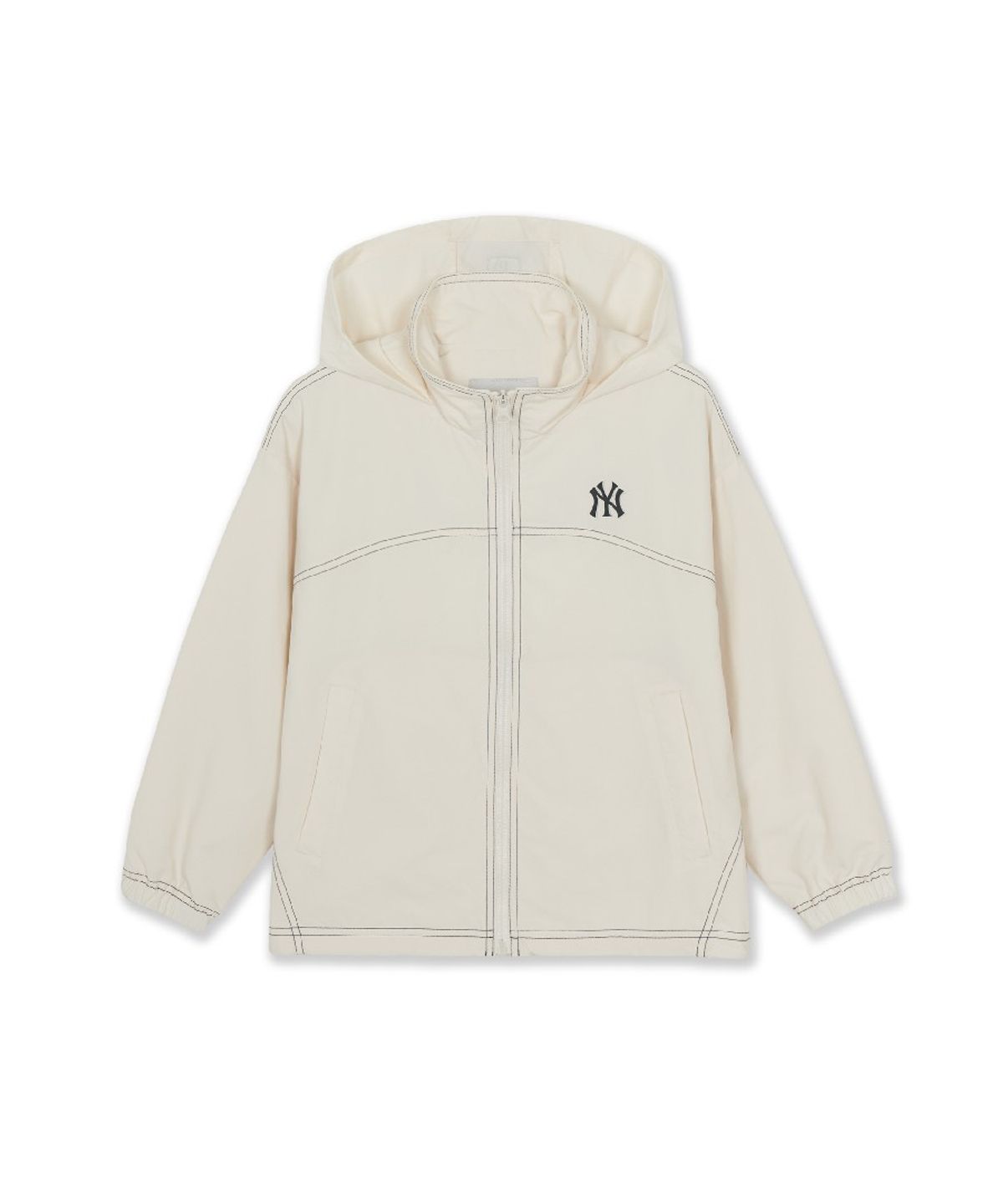 엠엘비 키즈(MLB KIDS) 스포티브 패커블후드 바람막이 NY (Cream)