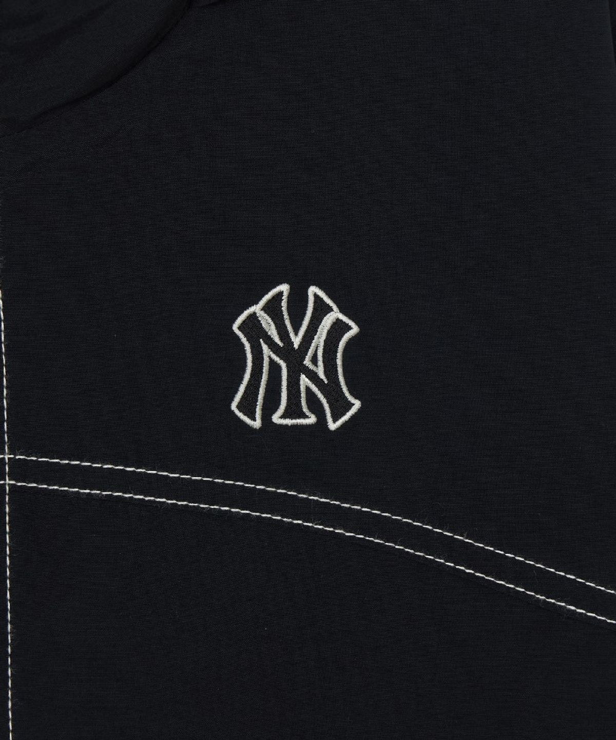 엠엘비 키즈(MLB KIDS) 스포티브 패커블후드 바람막이 NY (Black)