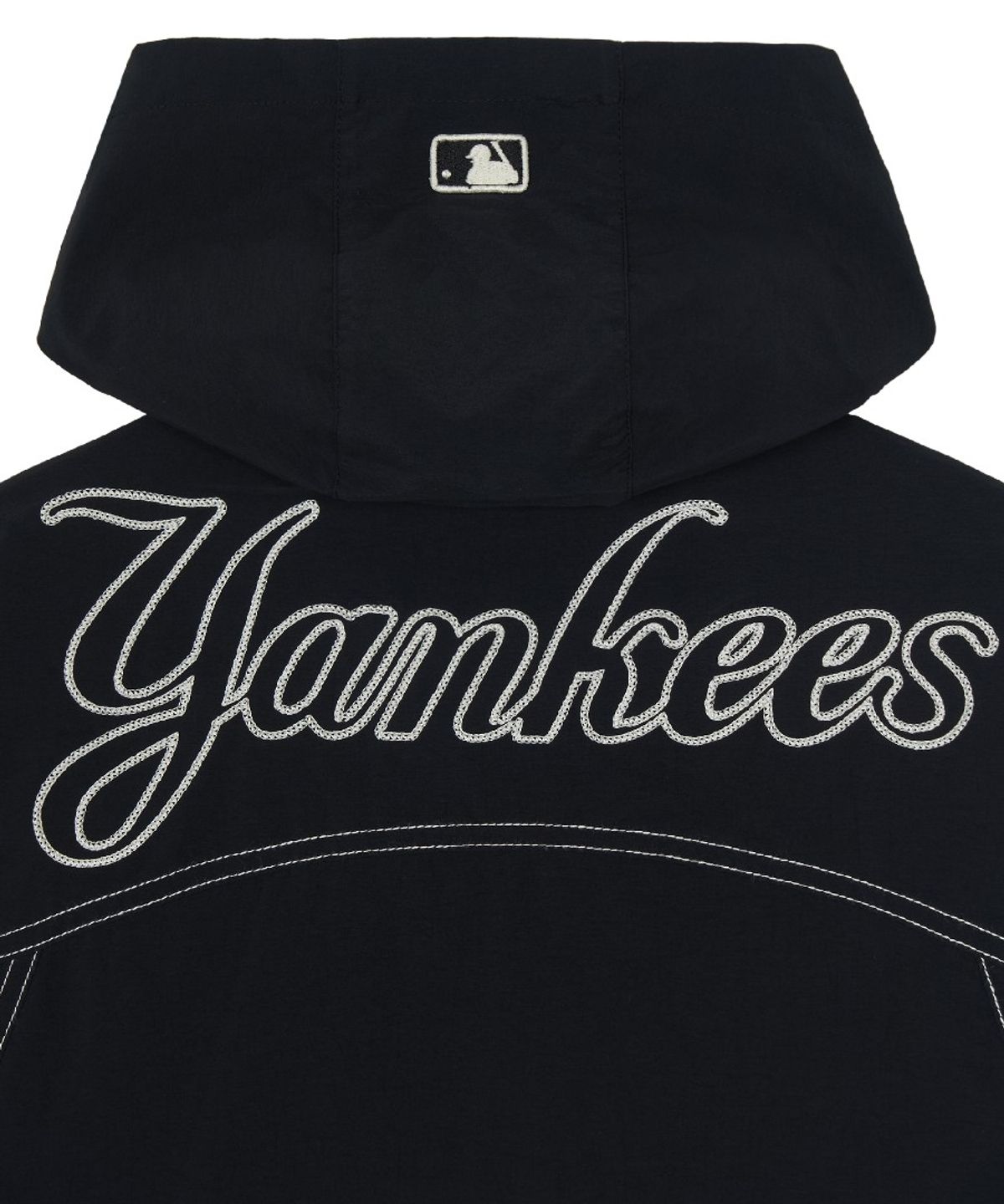엠엘비 키즈(MLB KIDS) 스포티브 패커블후드 바람막이 NY (Black)