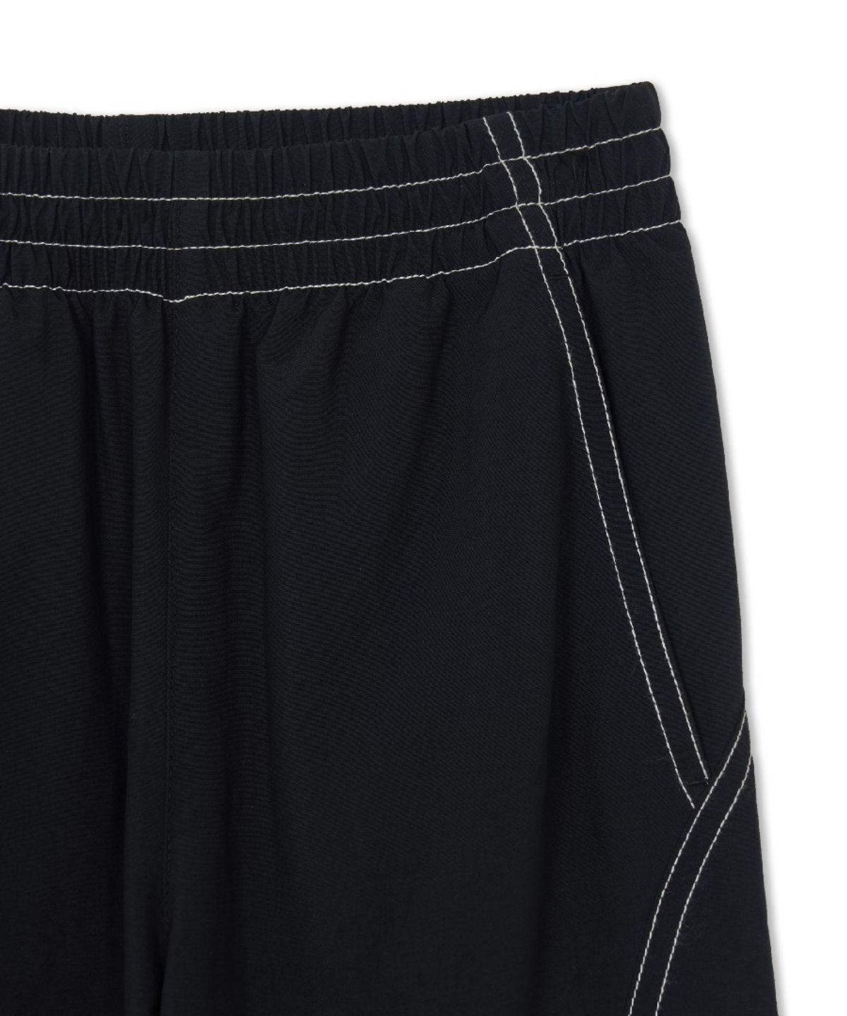 엠엘비 키즈(MLB KIDS) 스포티브 루즈 조거 안감 우븐팬츠 NY (Black)