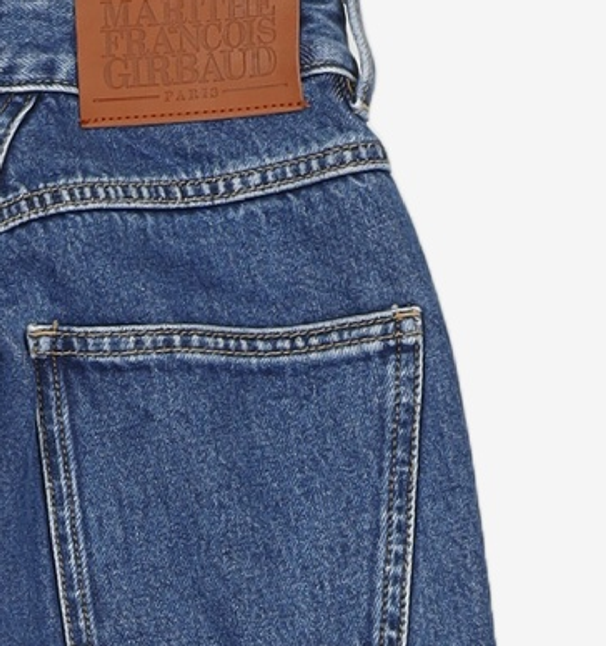 마리떼 프랑소와 저버(MARITHÉ + FRANҪOIS GIRBAUD) W SLIM STRAIGHT DENIM PANTS black 25