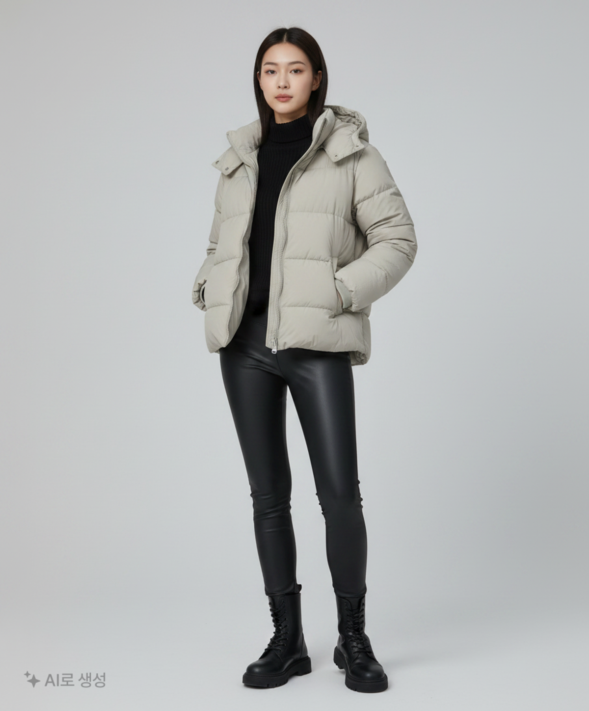 엔에프엘(NFL) F214WDW751 우먼즈 소프트 플러피 다운 OLIVE S