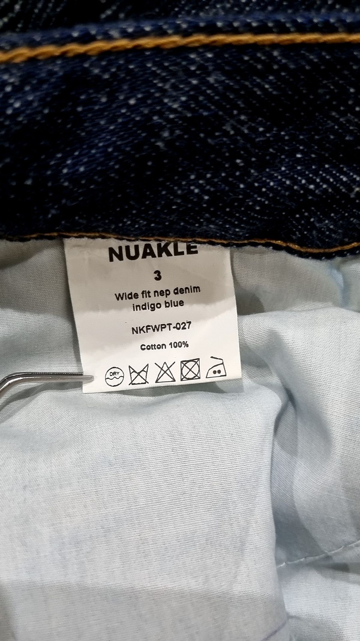 누아클레(NUAKLE) 청/데님 팬츠 3