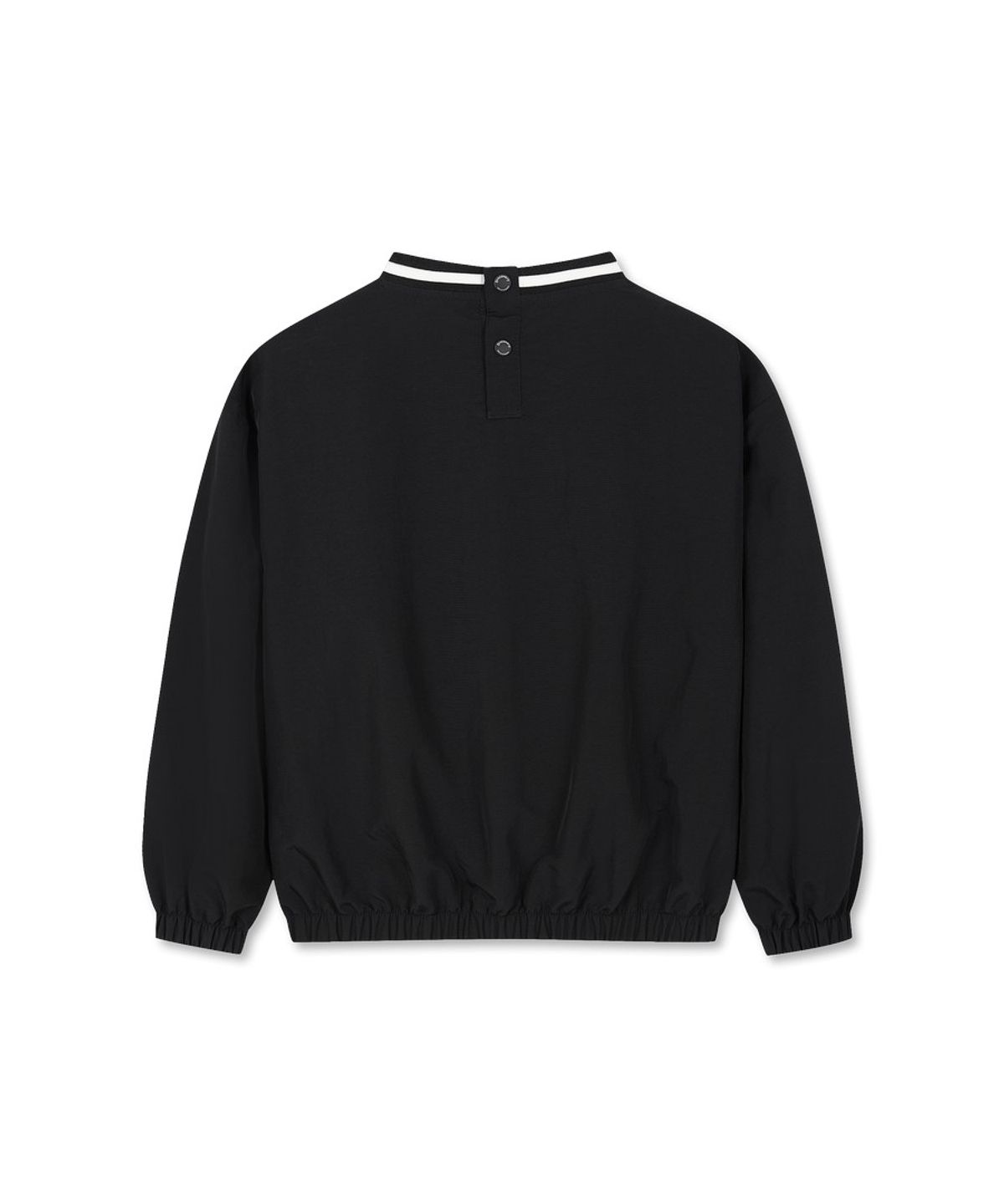 디스커버리 키즈(DISCOVERY KIDS) 키즈 경량 우븐 맨투맨-팬츠 2SET (BLACK)