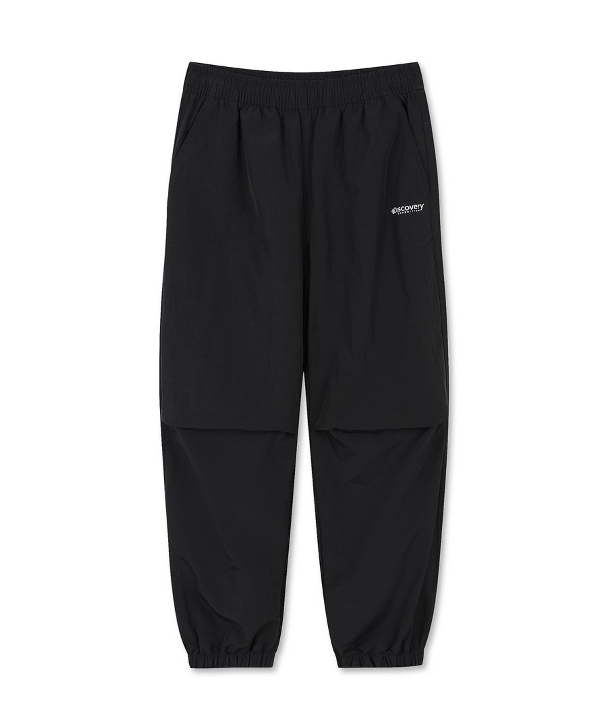 디스커버리 키즈(DISCOVERY KIDS) 키즈 경량 우븐 맨투맨-팬츠 2SET (BLACK)