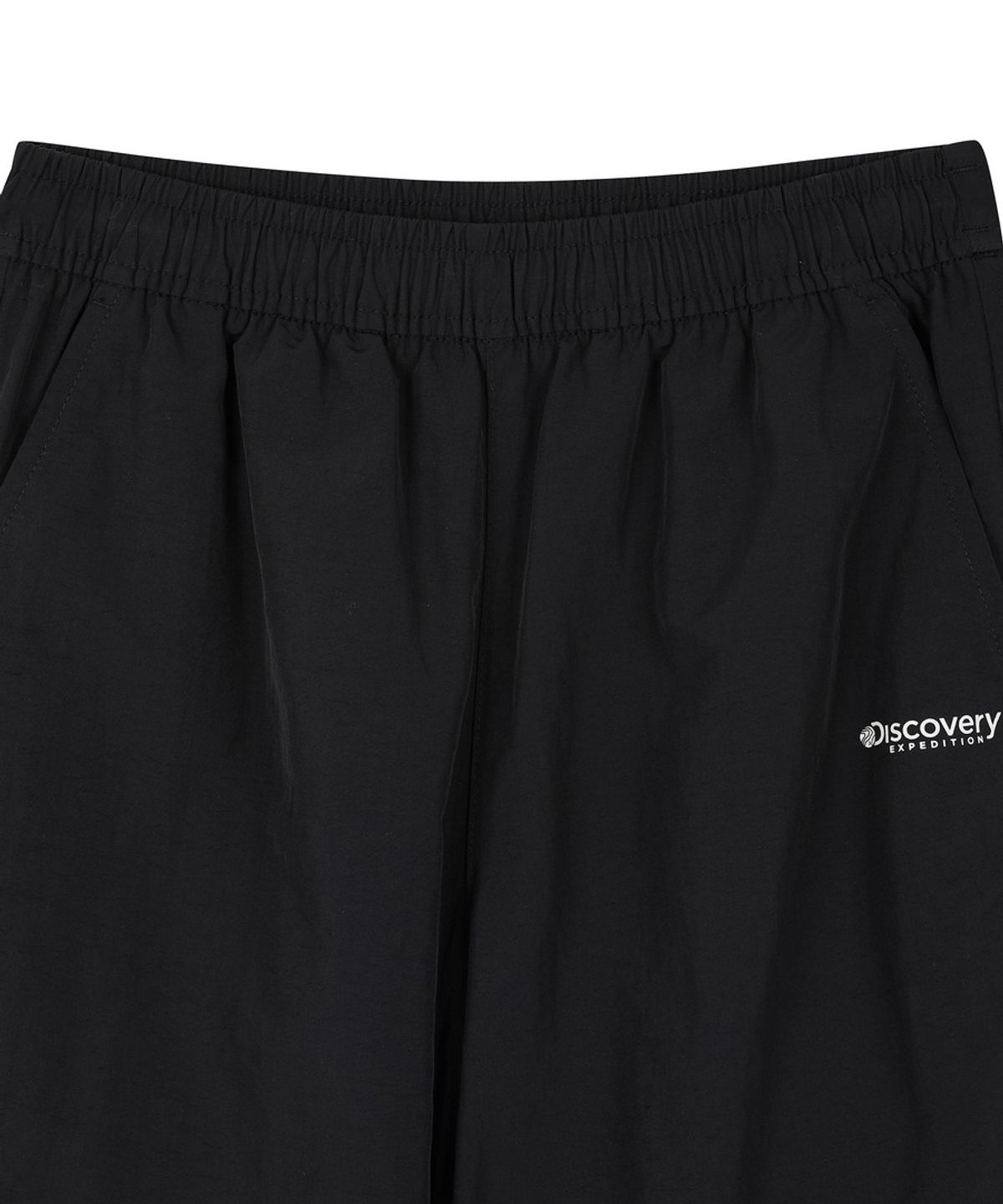 디스커버리 키즈(DISCOVERY KIDS) 키즈 경량 우븐 맨투맨-팬츠 2SET (BLACK)