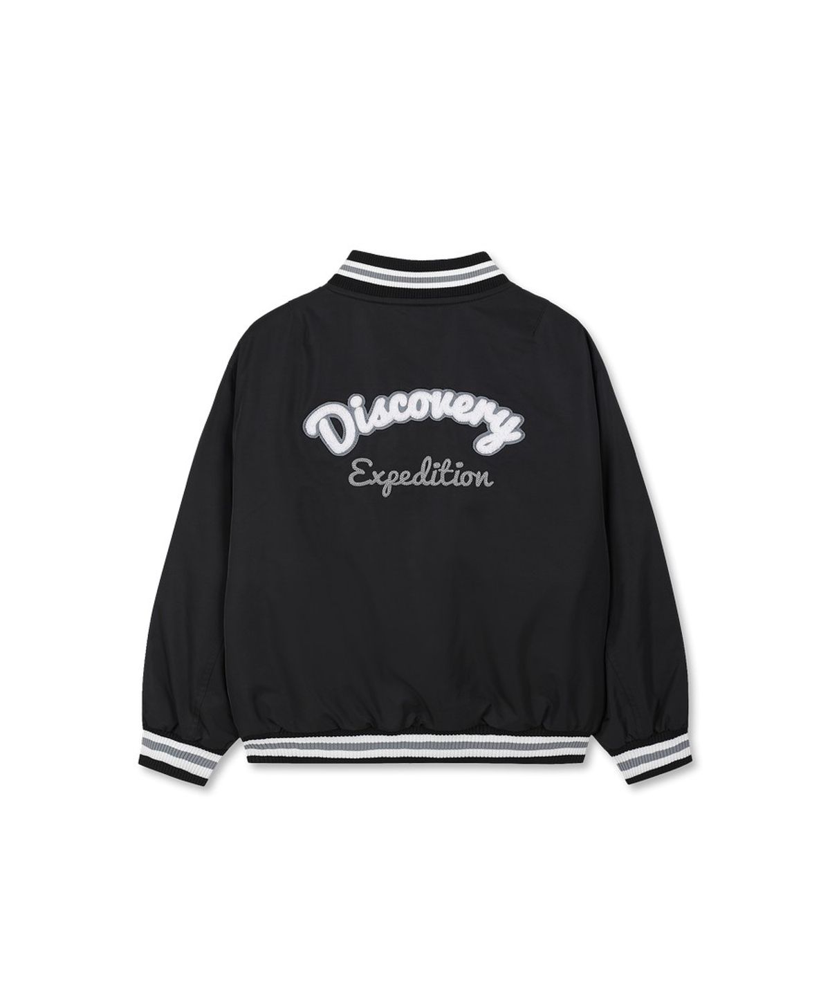 디스커버리 키즈(DISCOVERY KIDS) 키즈 후드 탈착 봄버 자켓 (BLACK)