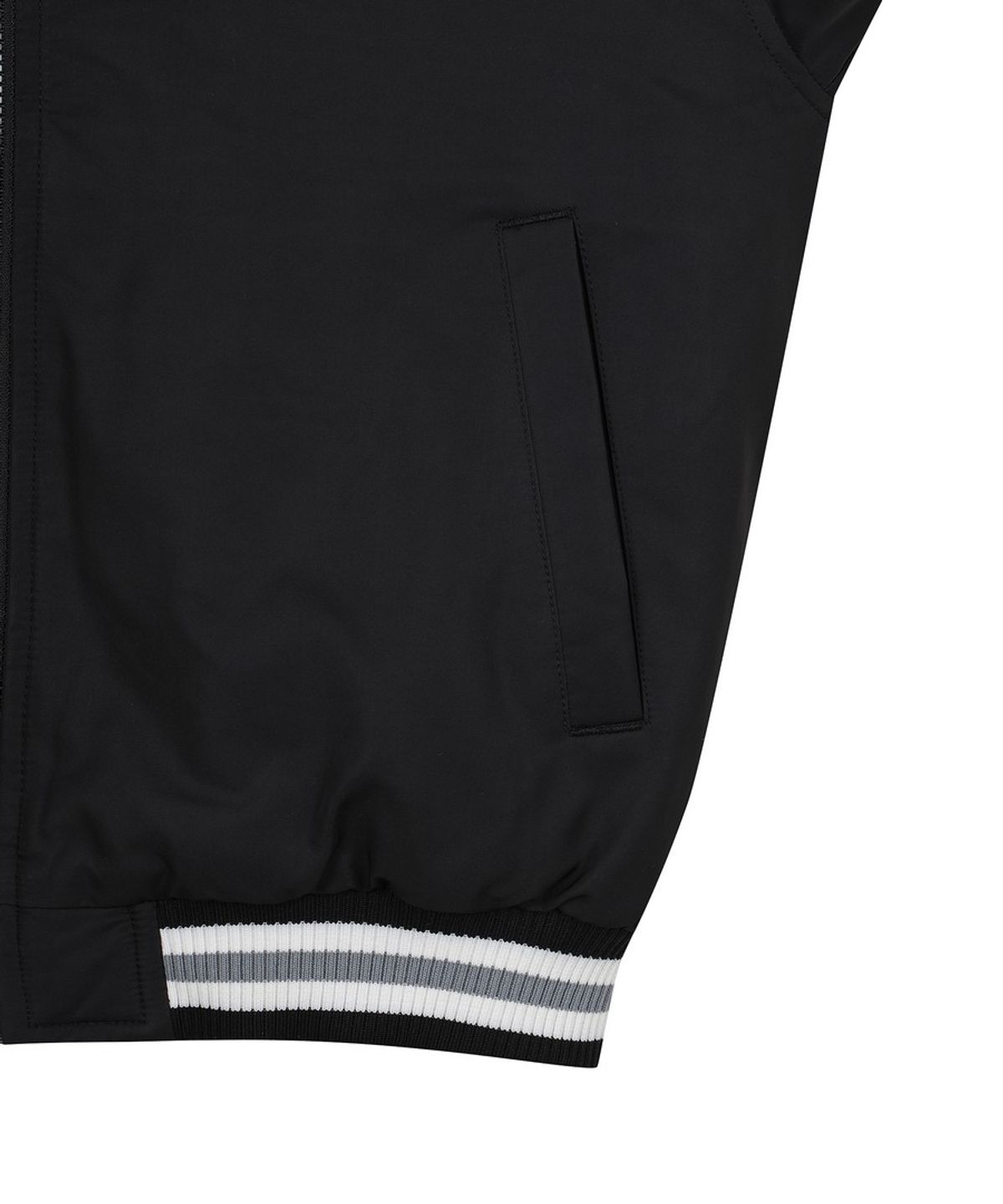 디스커버리 키즈(DISCOVERY KIDS) 키즈 후드 탈착 봄버 자켓 (BLACK)