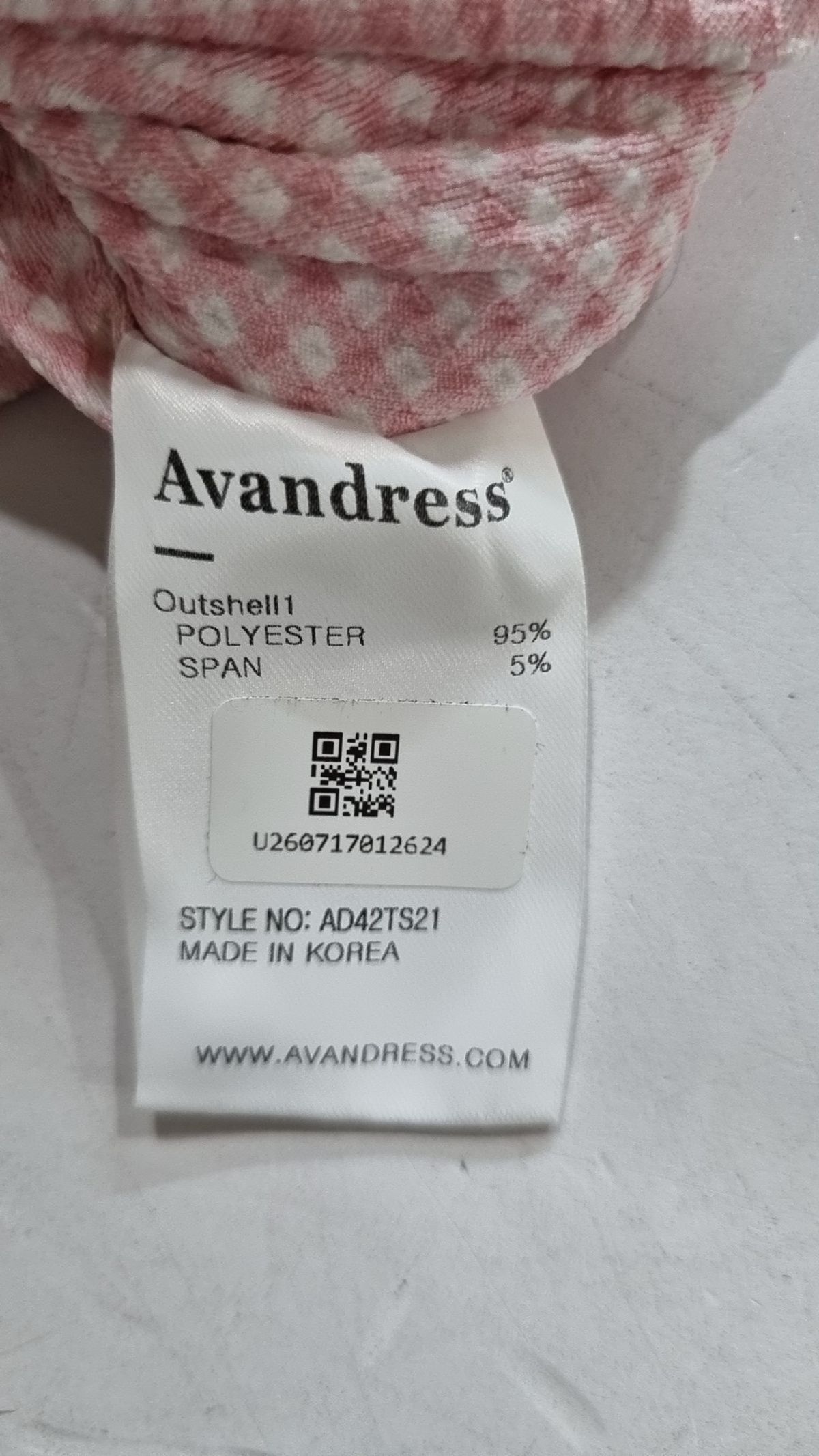 어반드레스(AVANDRESS) 기타 상의 XS