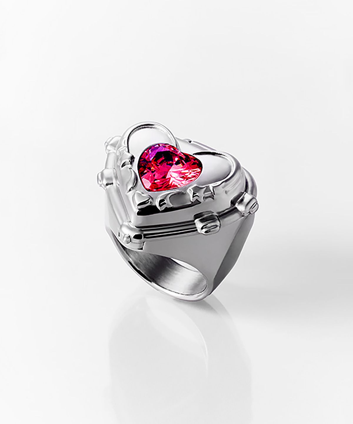 무운(MUUN) [EVOKE] Evoke Magic Ring (Ruby Red)