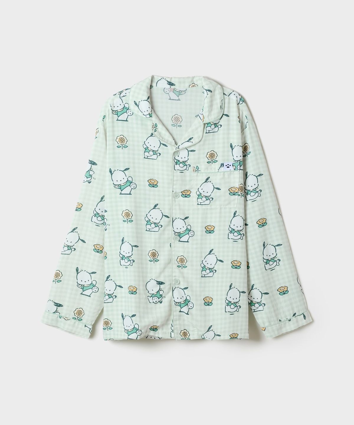 스파오(SPAO) [산리오캐릭터즈] 긴팔 파자마(Light Green)_SPPPG49U02