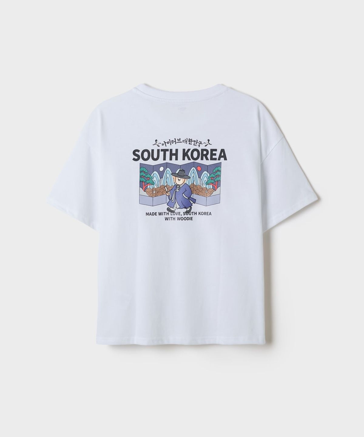 스파오 키즈(SPAO KIDS) [키즈] (우디) 대한민국 한복 반팔티_SPRPG38KU3