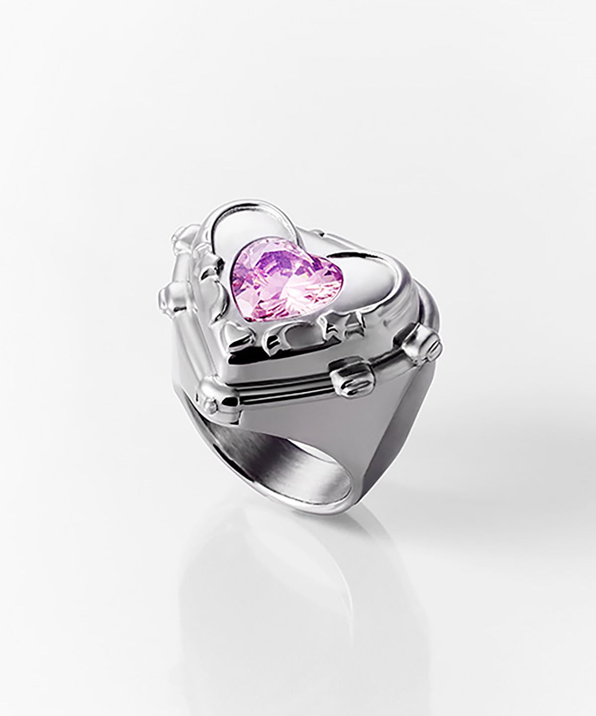 무운(MUUN) [EVOKE] Evoke Magic Ring (Pink Quartz)