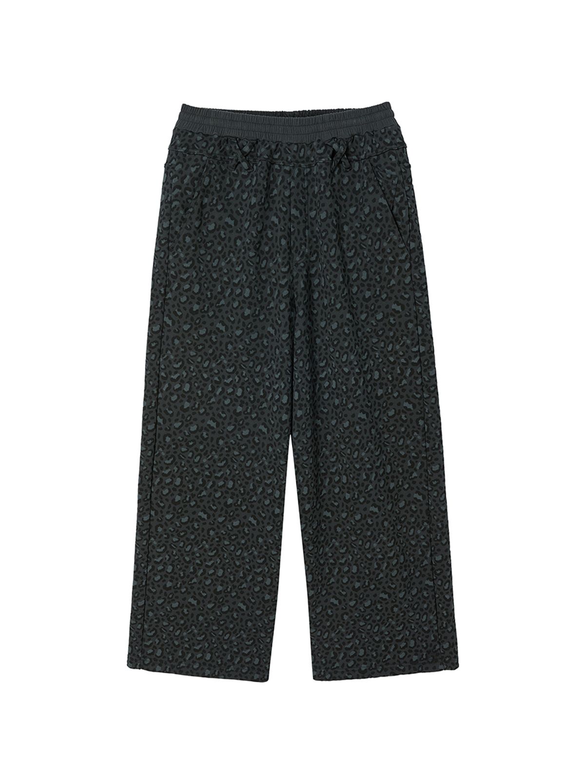 엔와이엑스엑스(NYXX) LEOPARD JOGGER PANTS BLACK
