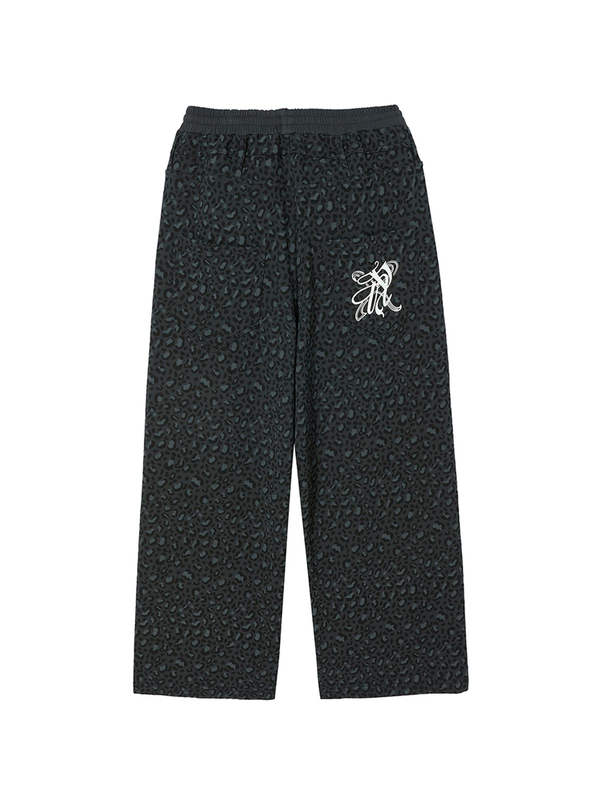 엔와이엑스엑스(NYXX) LEOPARD JOGGER PANTS BLACK
