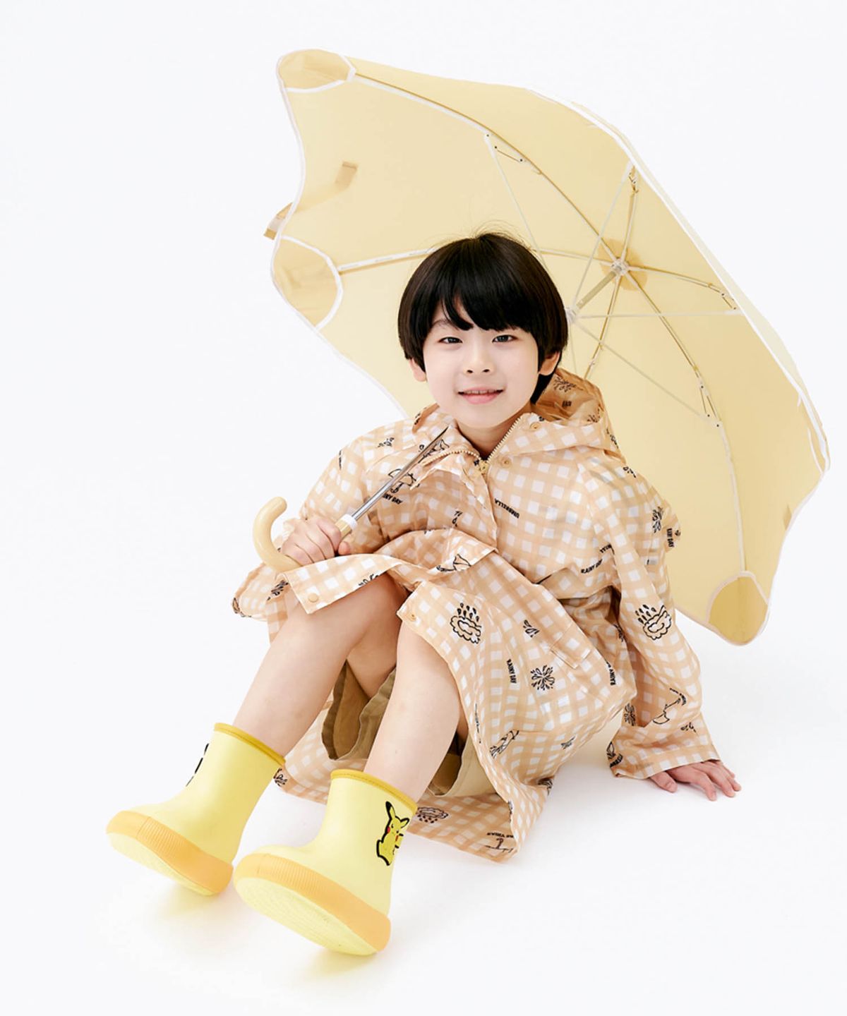 포켓몬스터 키즈(POKEMONKIDS) 피카츄 벌룬 레인부츠