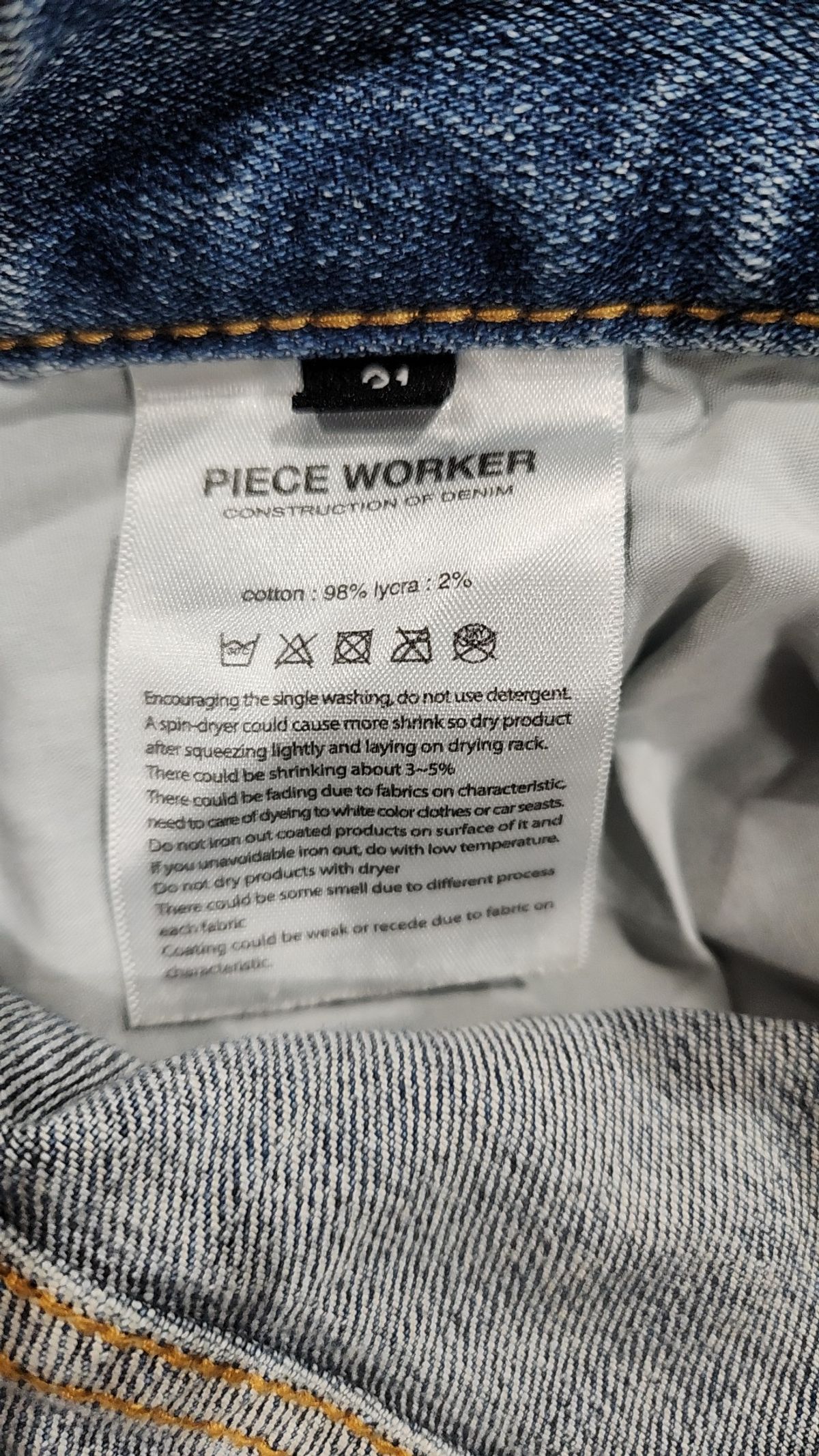 피스워커(PIECE WORKER) Mine worker ST Develop / NewCrop 31